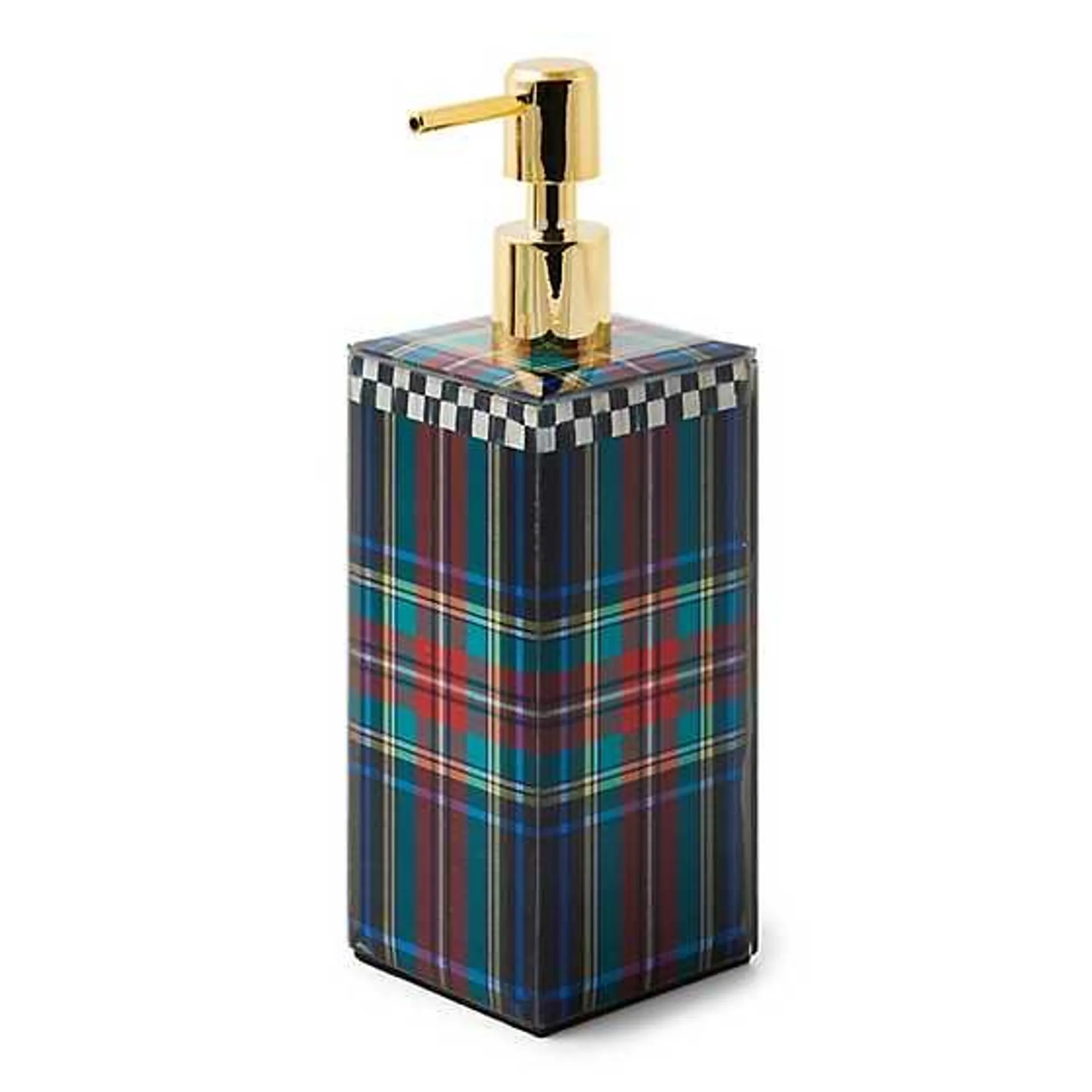 Tartan Black Soap Pump