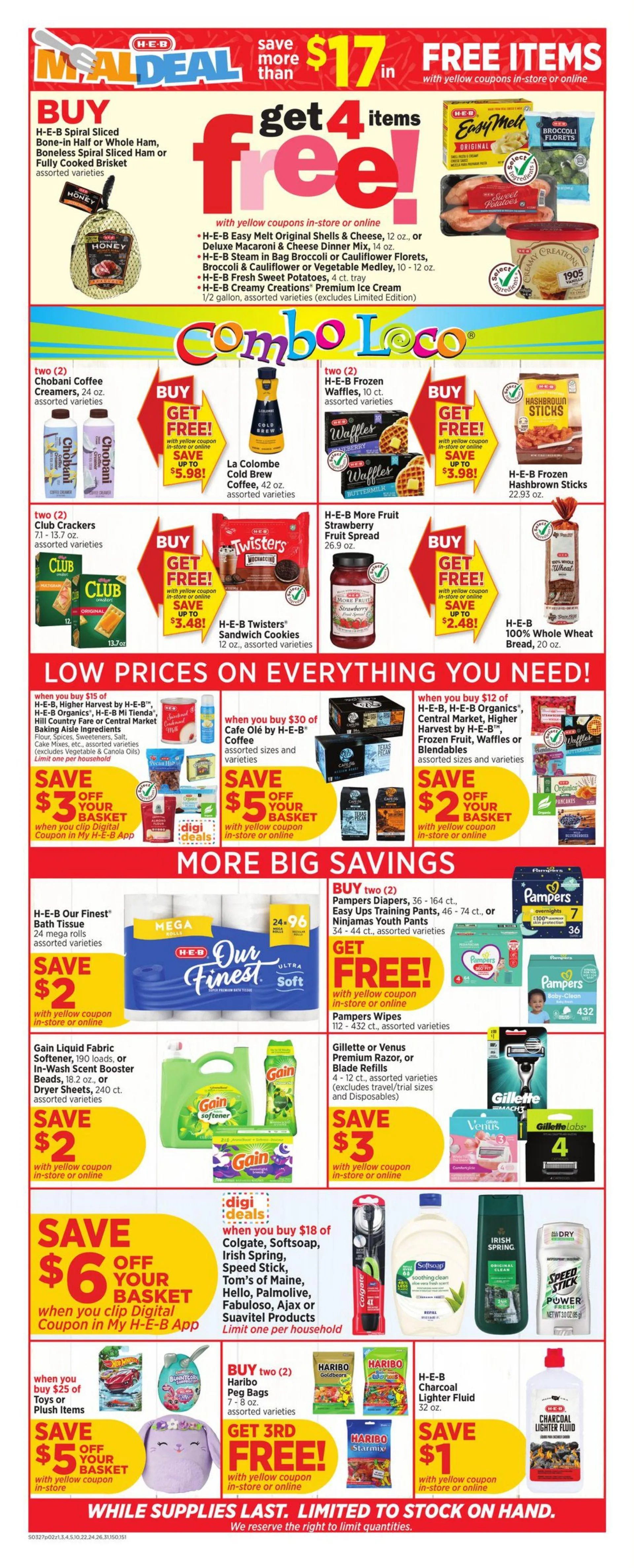 Weekly ad H-E-B Current weekly ad from March 27 to April 2 2024 - Page 2