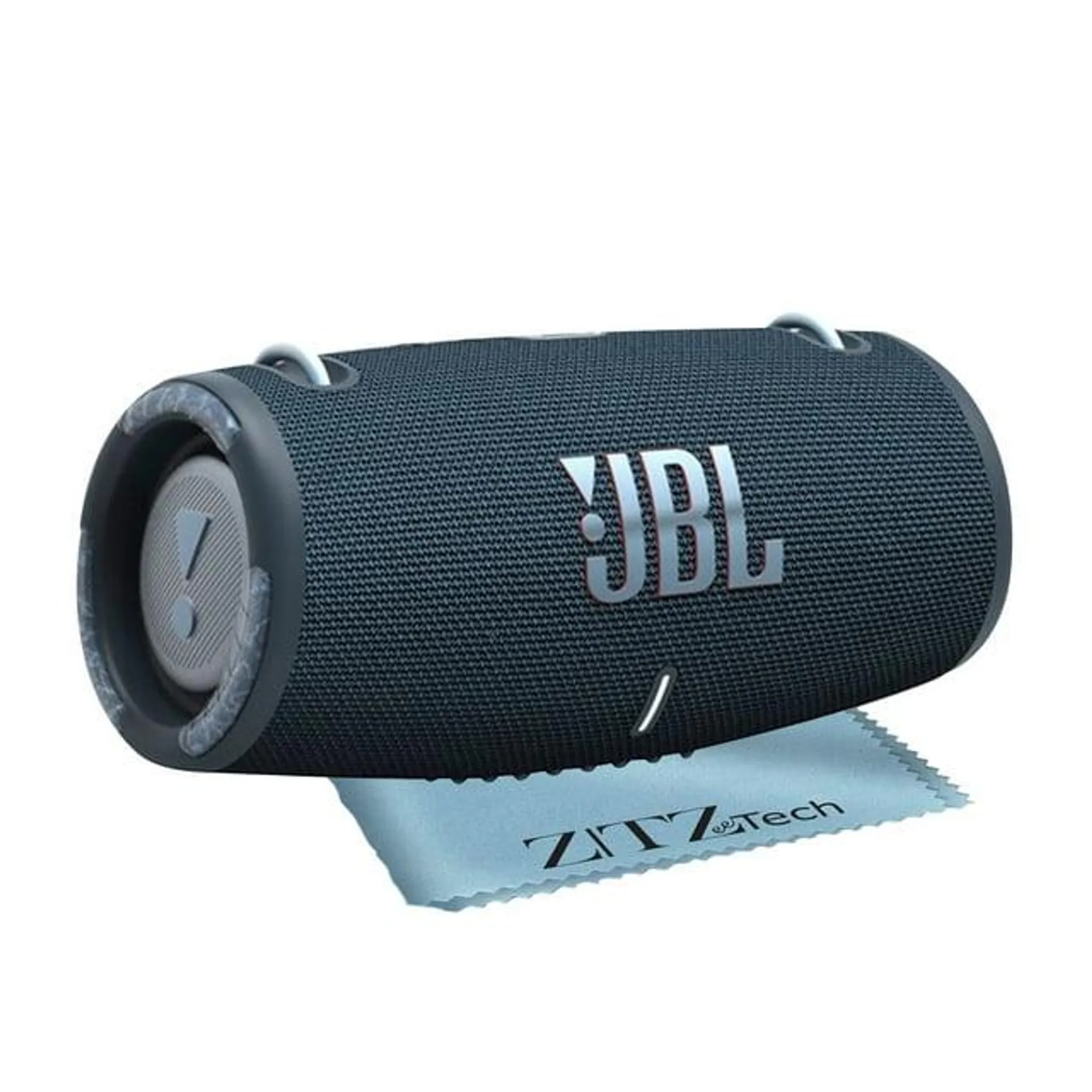 JBL Xtreme 3 Portable (Blue) Waterproof Bluetooth Speaker, ZeeTech Microfiber Cloth