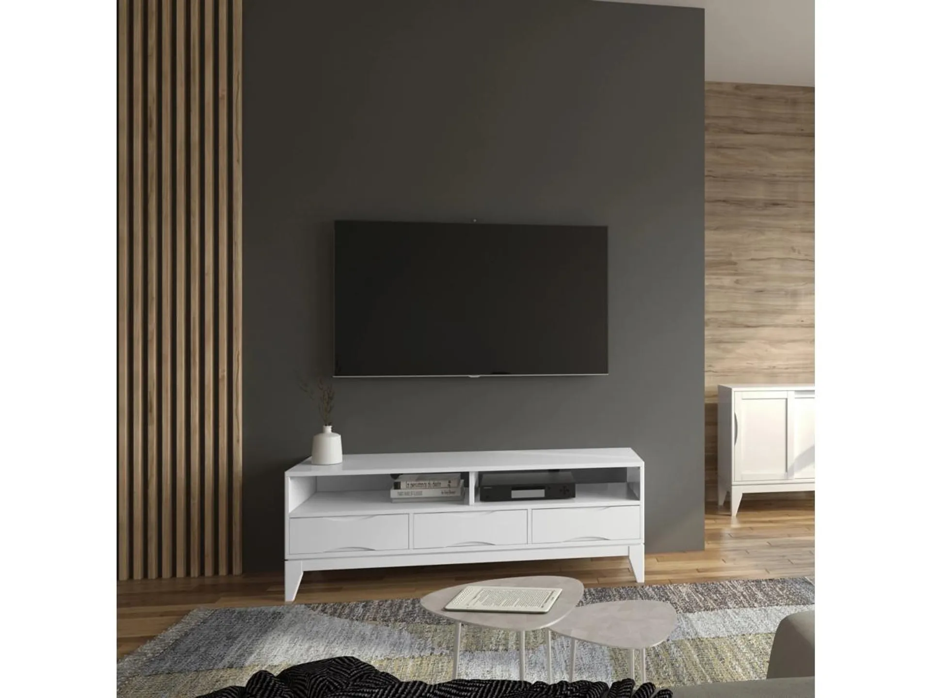 Simpli Home Harper 60" TV Media Stand