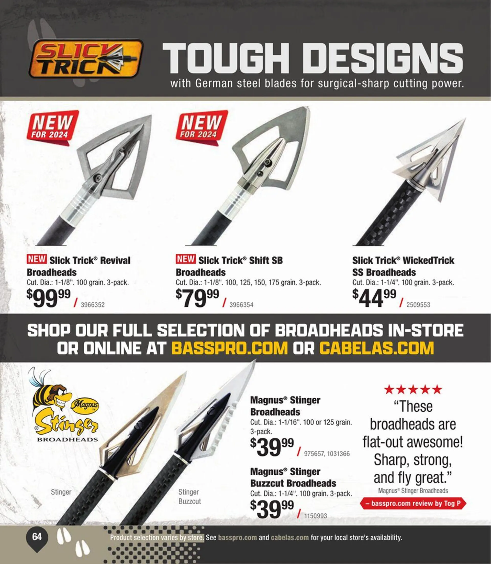 Weekly ad Bass Pro Current weekly ad from July 31 to August 14 2024 - Page 64