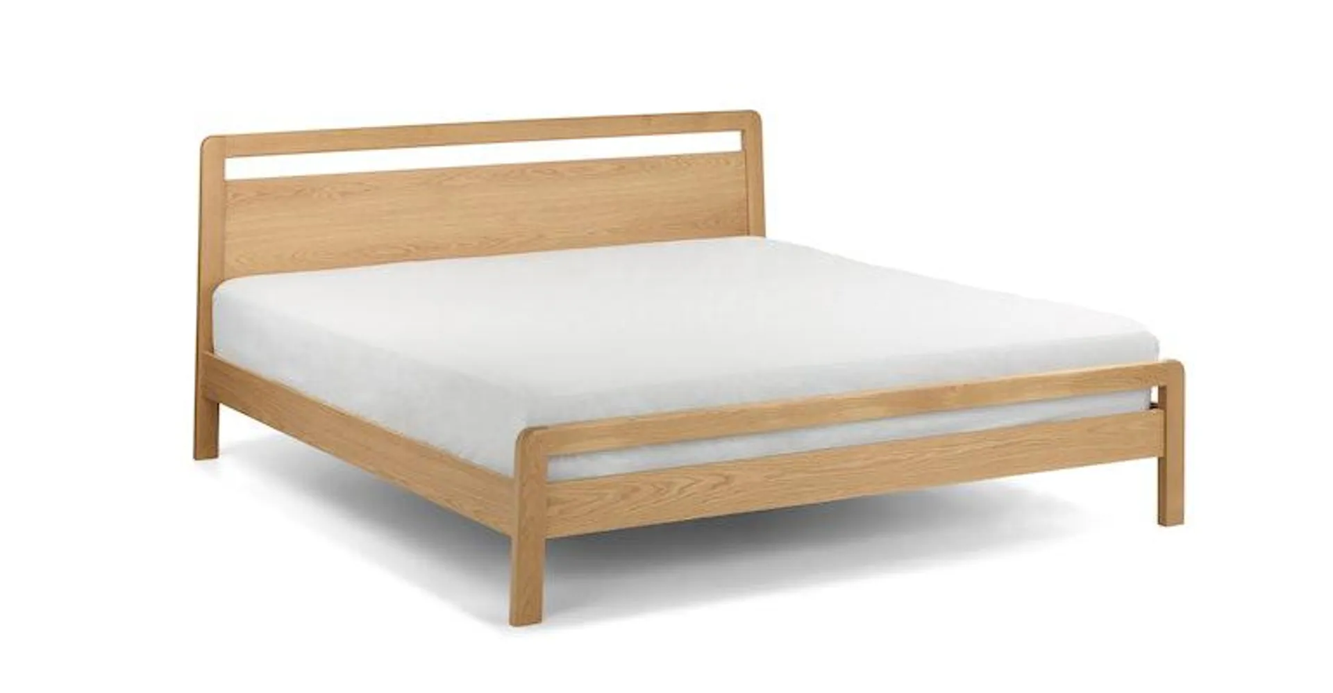 Dalsa Natural Oak King Bed