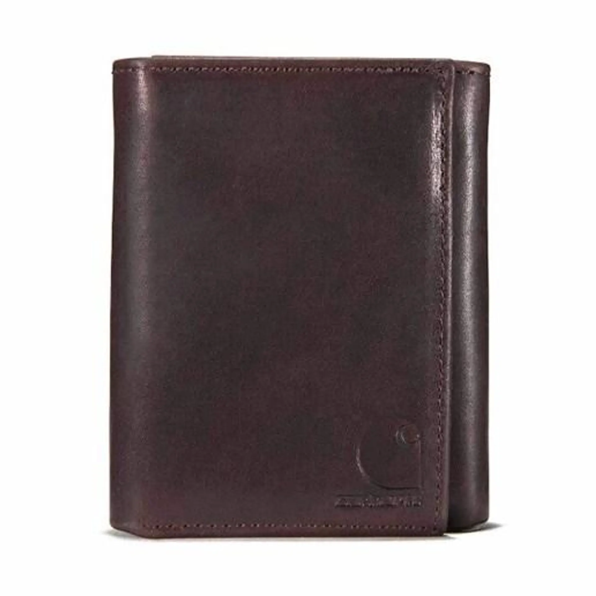 Carhartt Trifold Wallet in Brown Oiled Tan