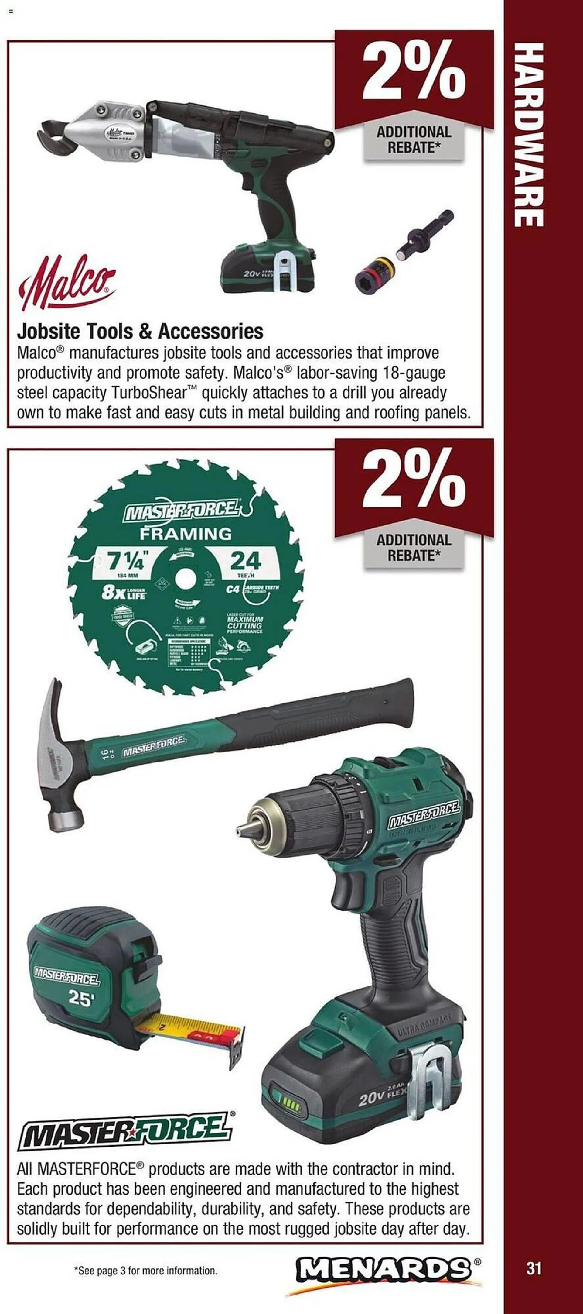 Weekly ad Menards Weekly Ad from January 1 to December 31 2024 - Page 31