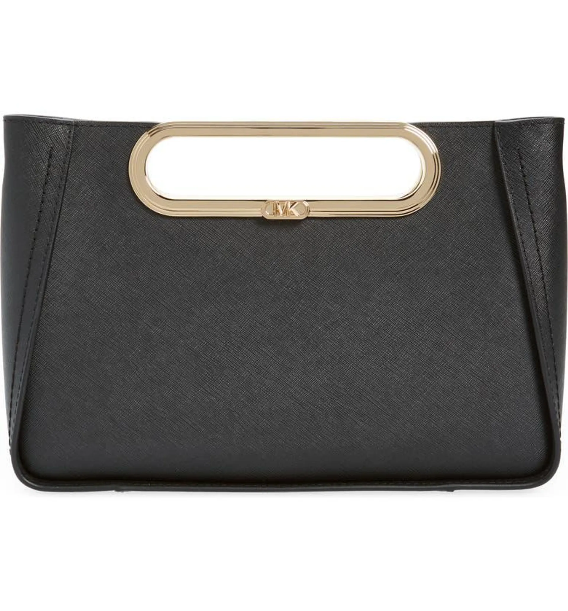 Large Chelsea Convertible Leather Clutch