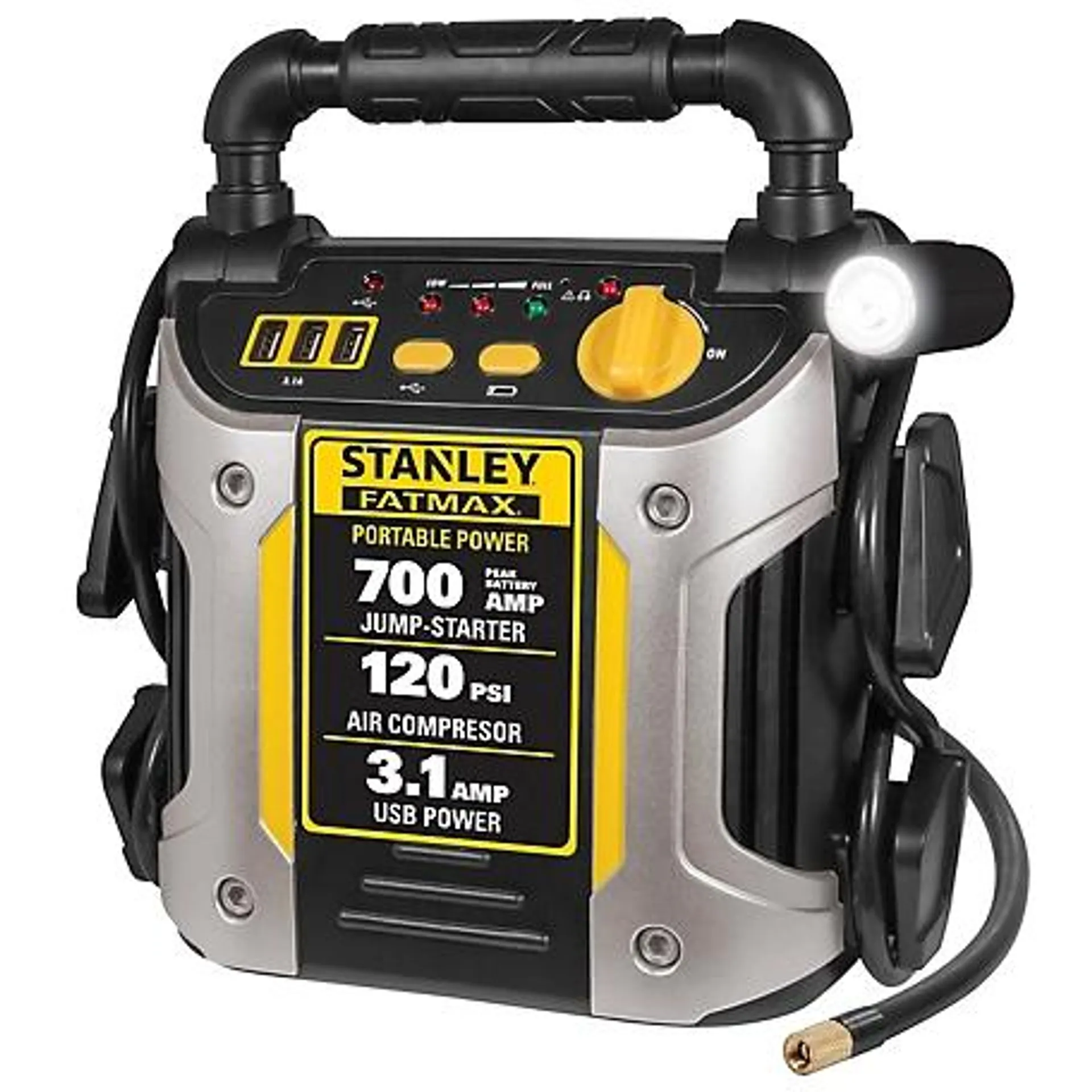 Stanley 700A Peak Jump Starter with Air Compressor