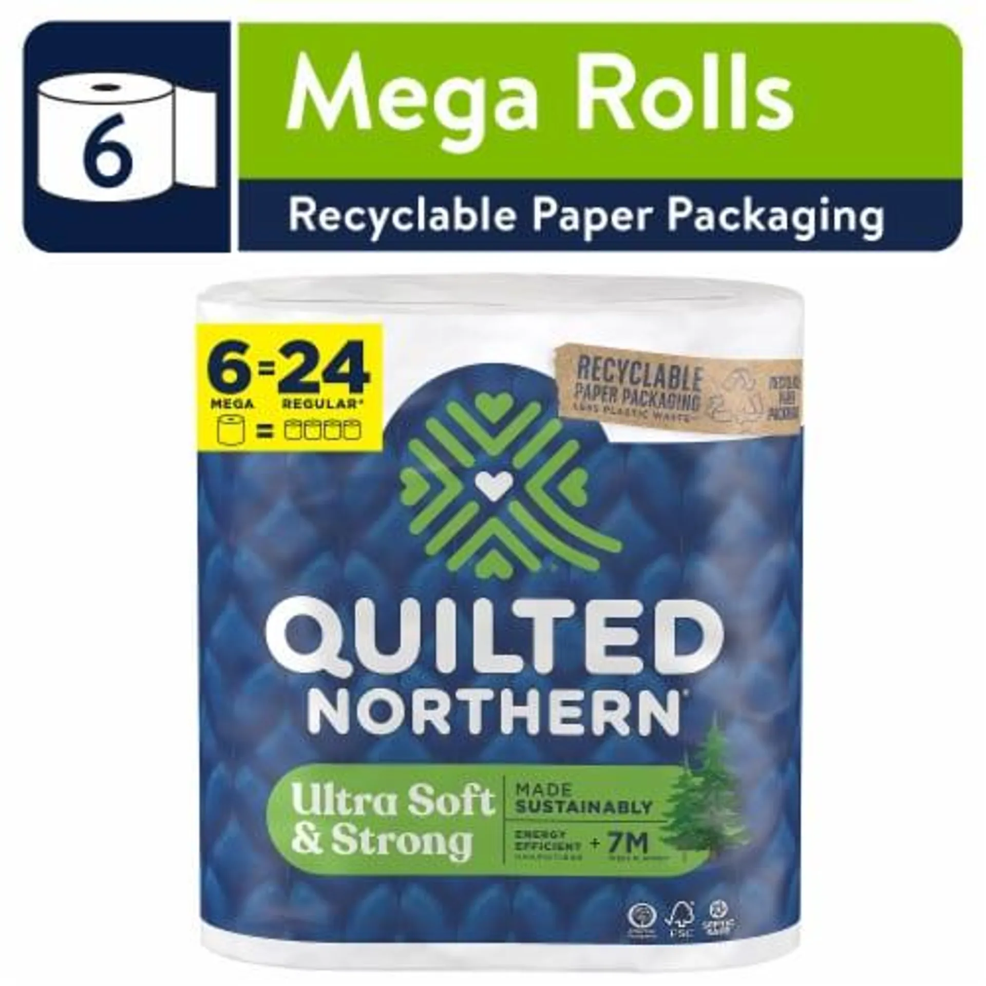 Quilted Northern® Ultra Soft & Strong Toilet Paper Mega Roll