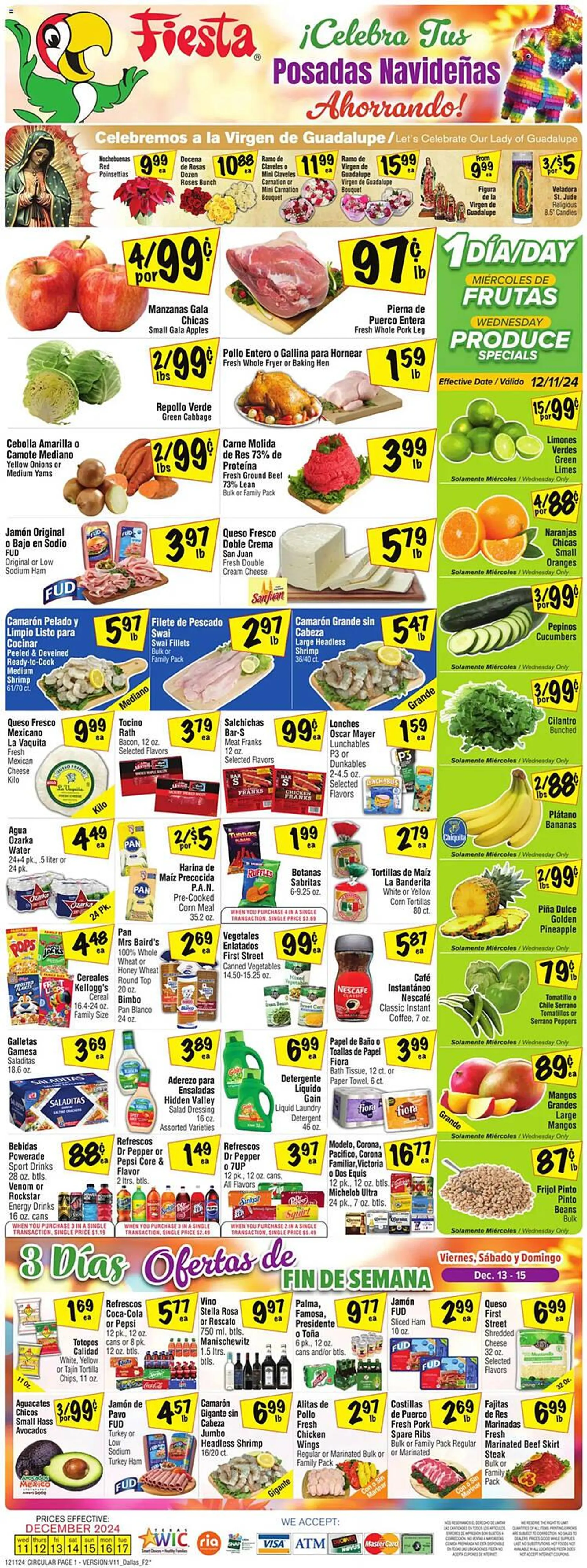 Fiesta Mart Weekly Ad - 1