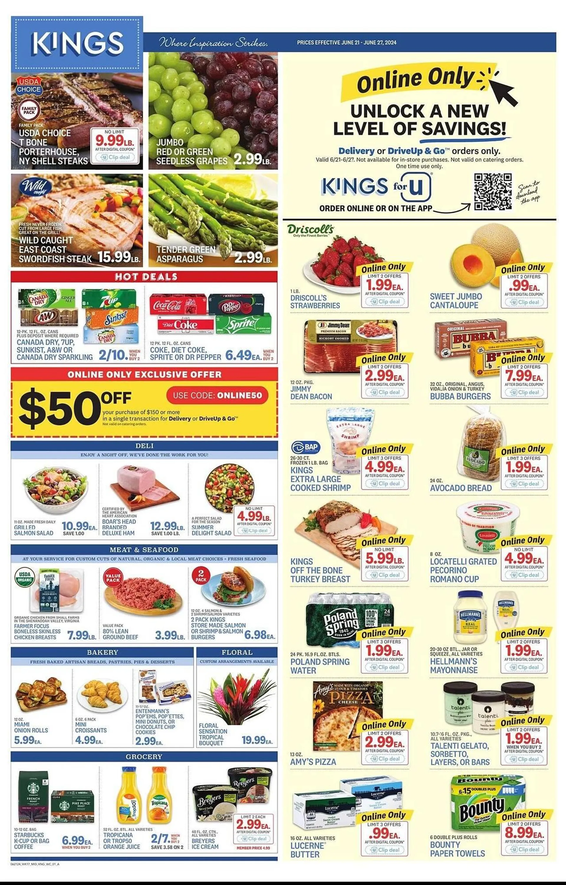 Kings Food Markets Weekly Ad - 1