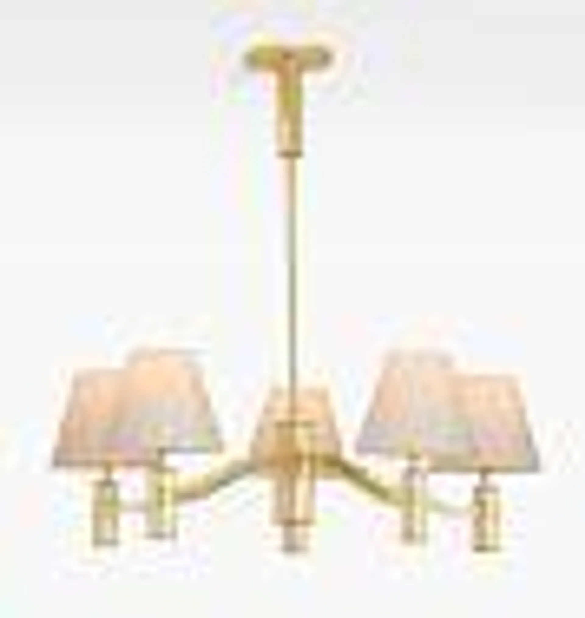 Rigdon 27-3/4" 5-Arm Chandelier