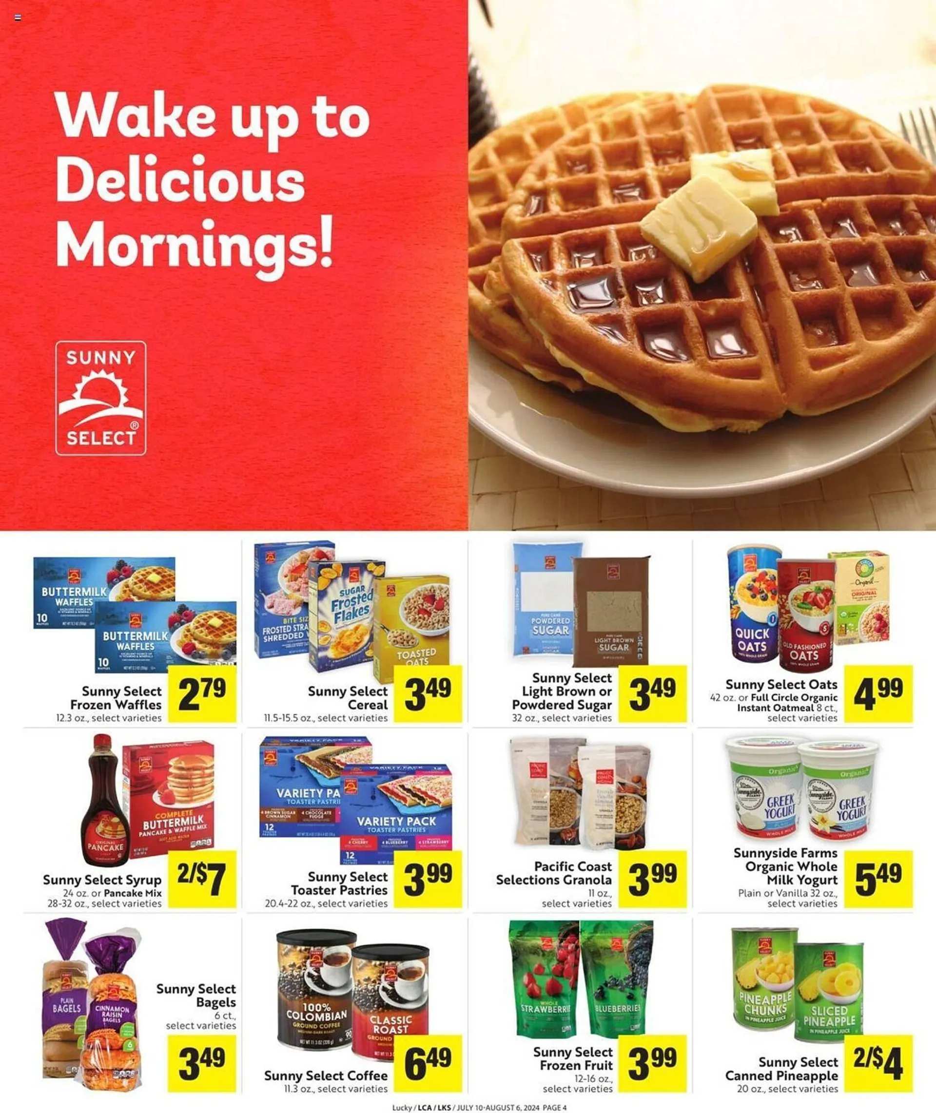 Weekly ad Lucky Supermarkets Weekly Ad from July 10 to August 6 2024 - Page 4