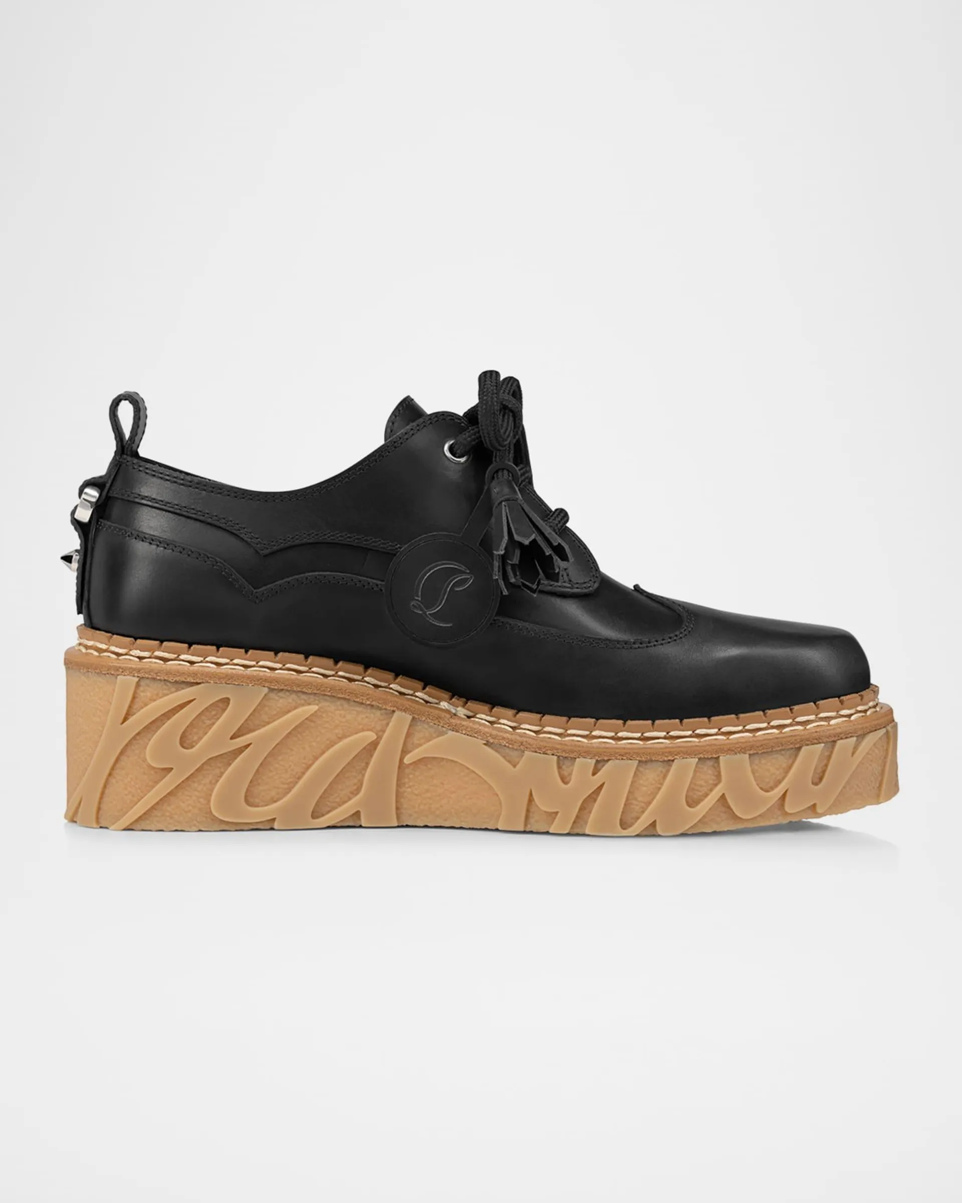 Men's Aeroli Leather Platform Derby Shoes