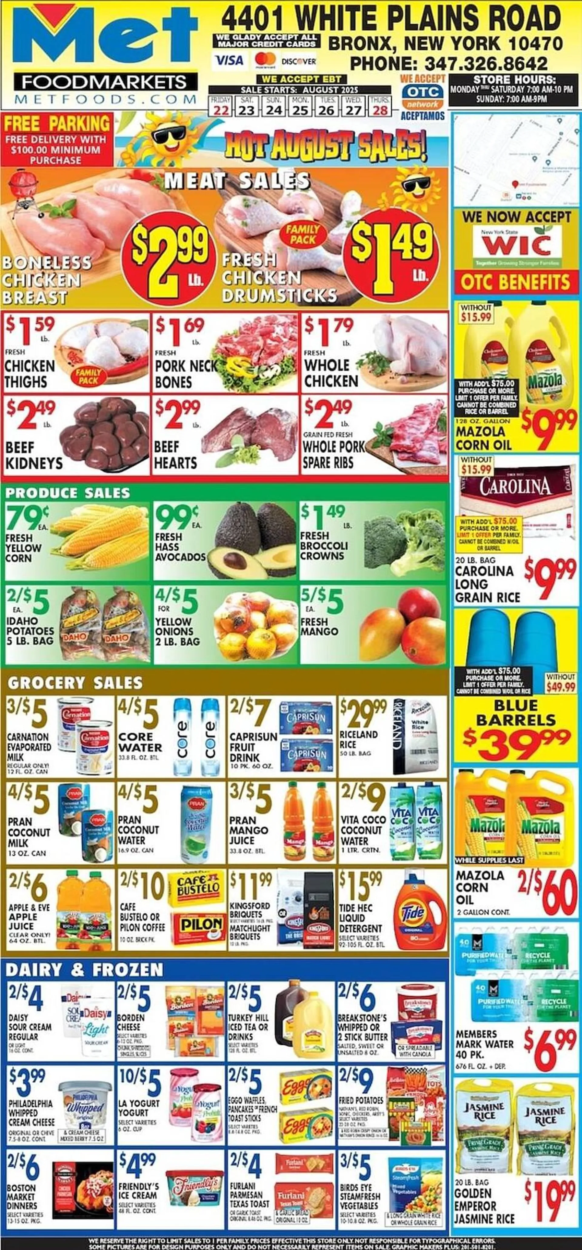 Weekly ad Met Foodmarkets Weekly Ad from August 22 to August 28 2025 - Page 1