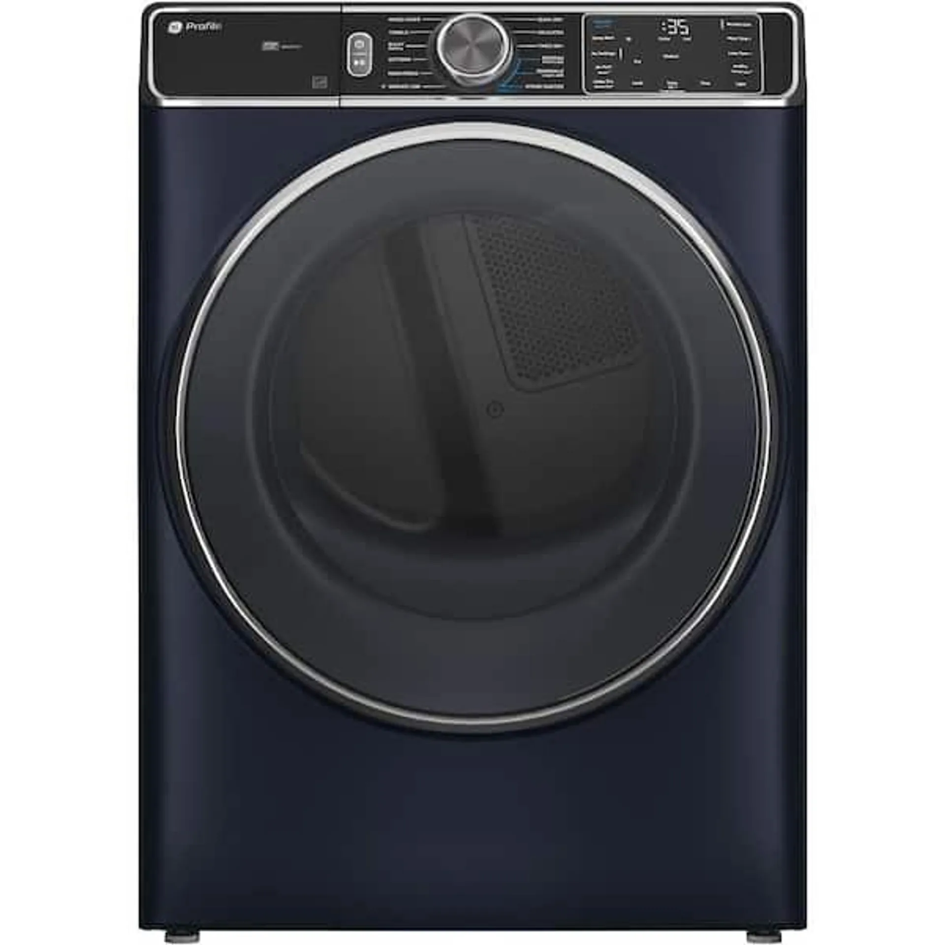 Profile 7.8 cu. ft. vented Electric Dryer in Sapphire Blue with Steam and Sanitize Cycle, ENERGY STAR