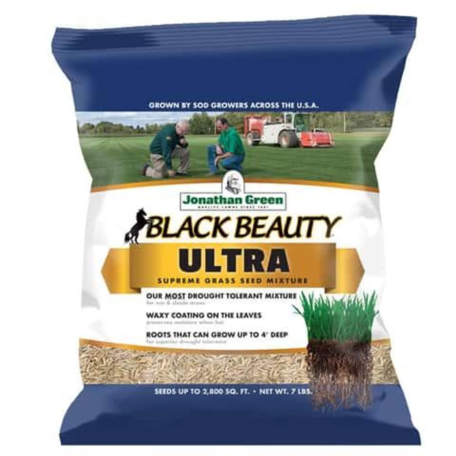 Jonathan Green Black Beauty Ultra All Grasses Sun or Shade Grass Seed 7 lb