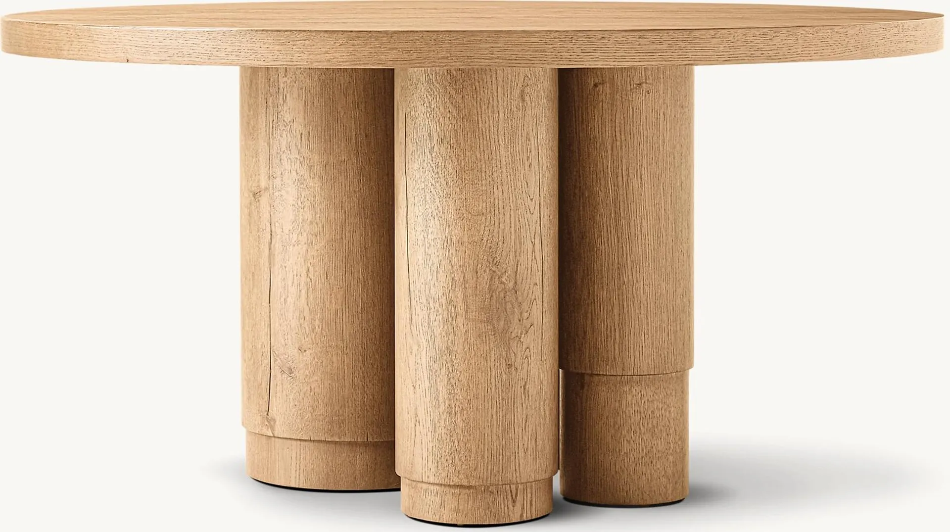 Oak Tropez Round Dining Table