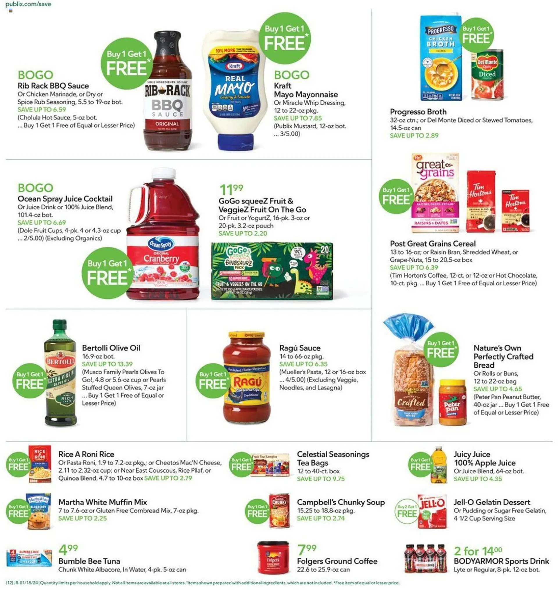 Weekly ad Publix Weekly Ad from January 17 to January 23 2024 - Page 12