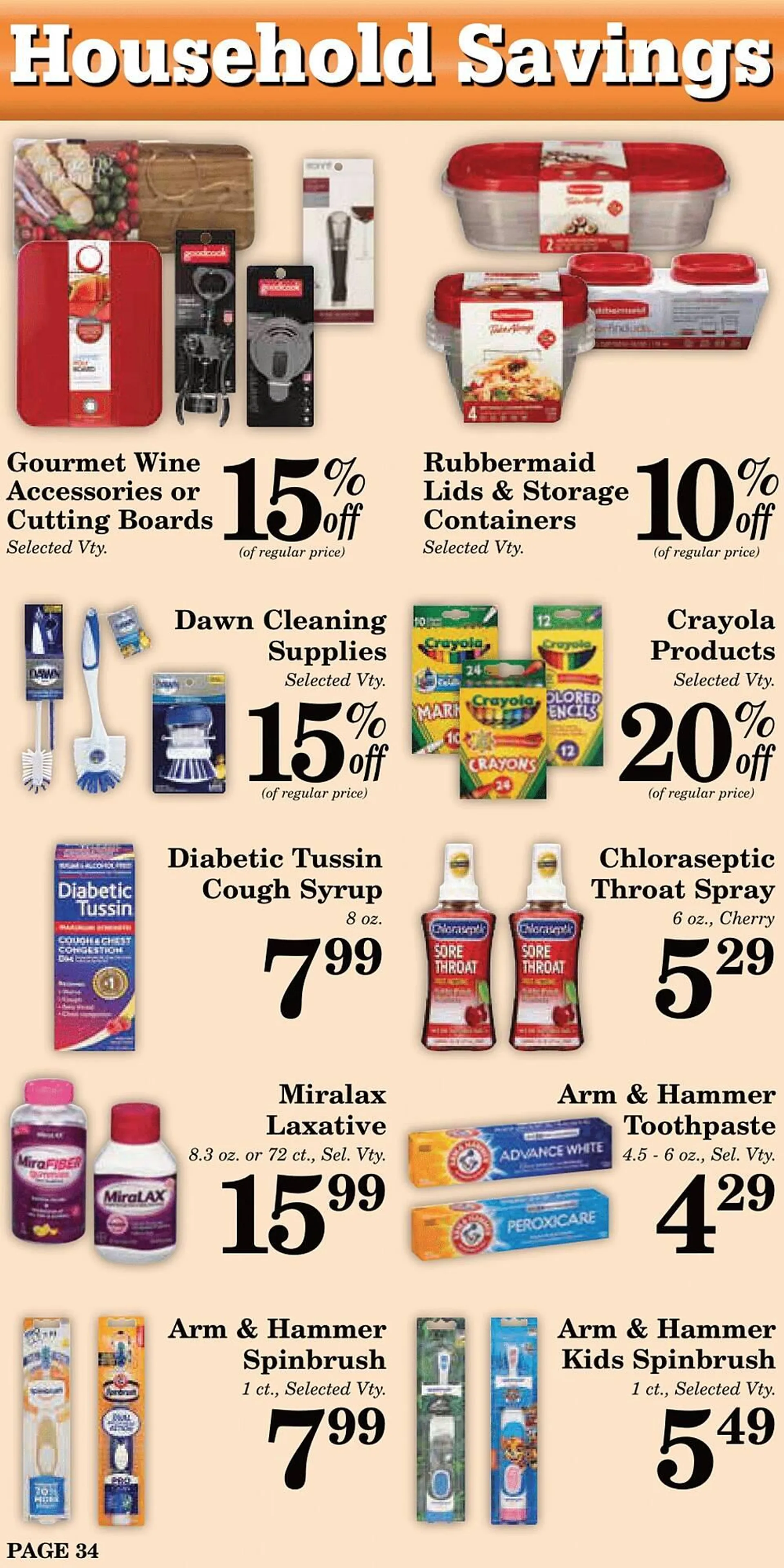 Weekly ad Harvest Foods ad from November 6 to December 3 2024 - Page 35