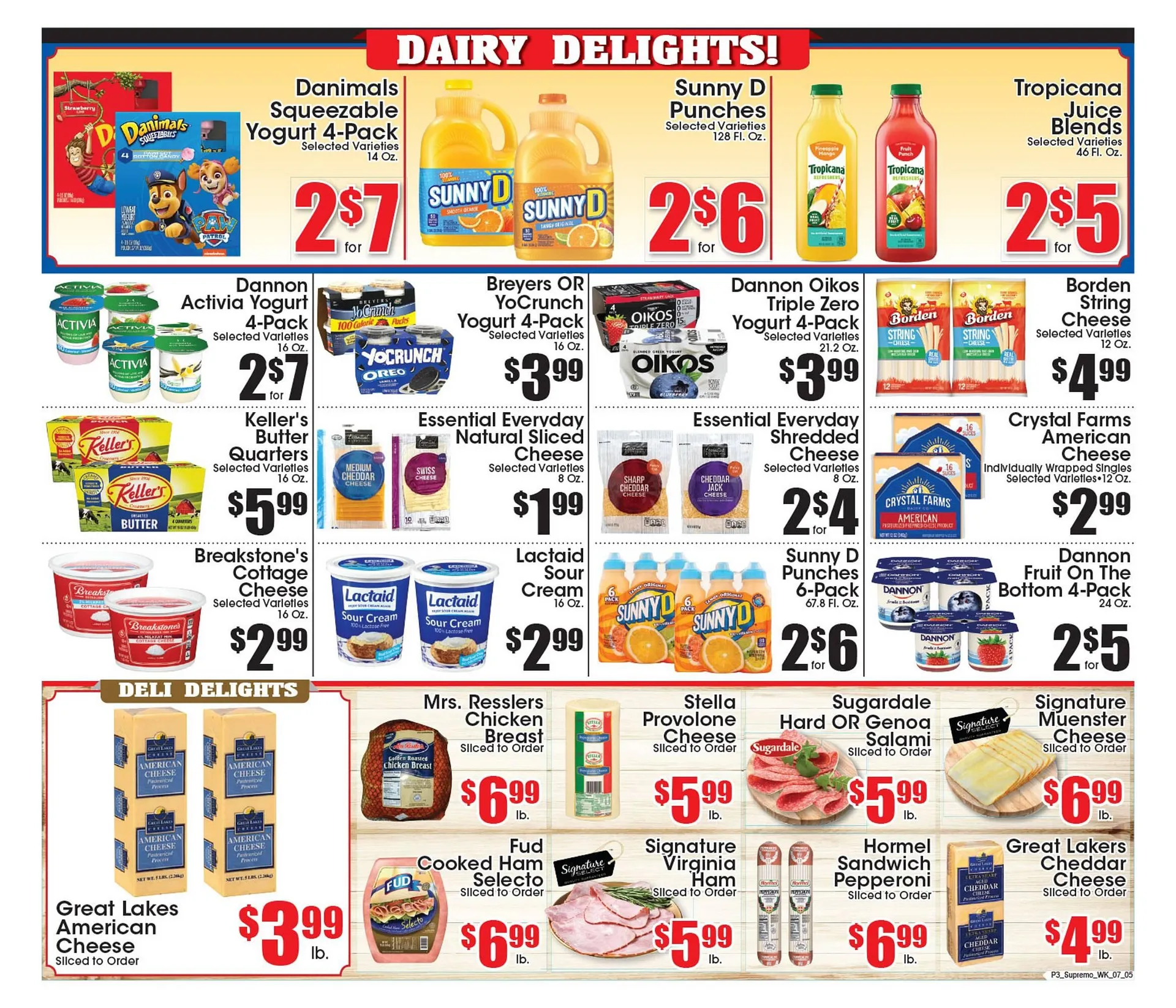 Weekly ad Supremo Foods Inc Weekly Ad from July 5 to July 11 2025 - Page 3