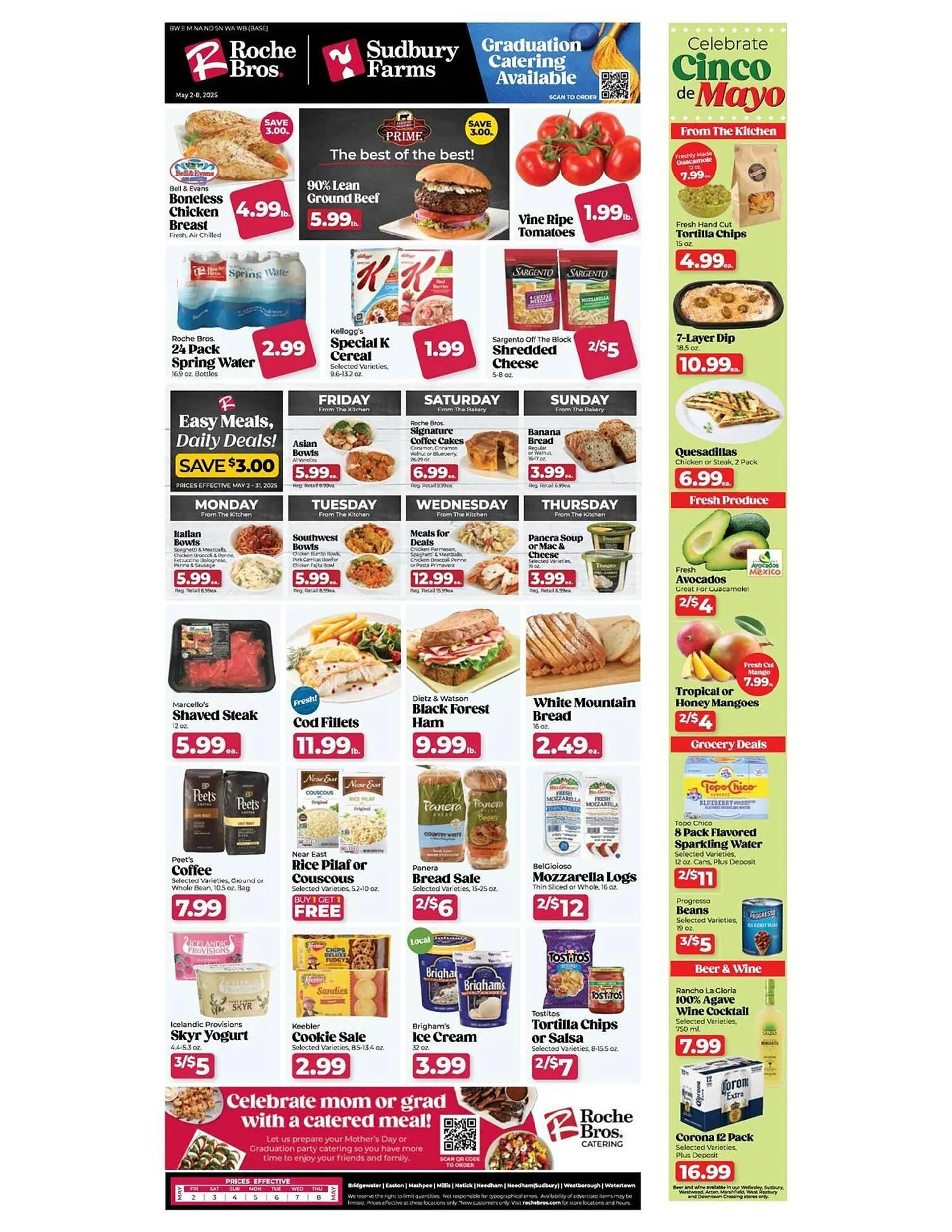 Roche Bros Weekly Ad - 1