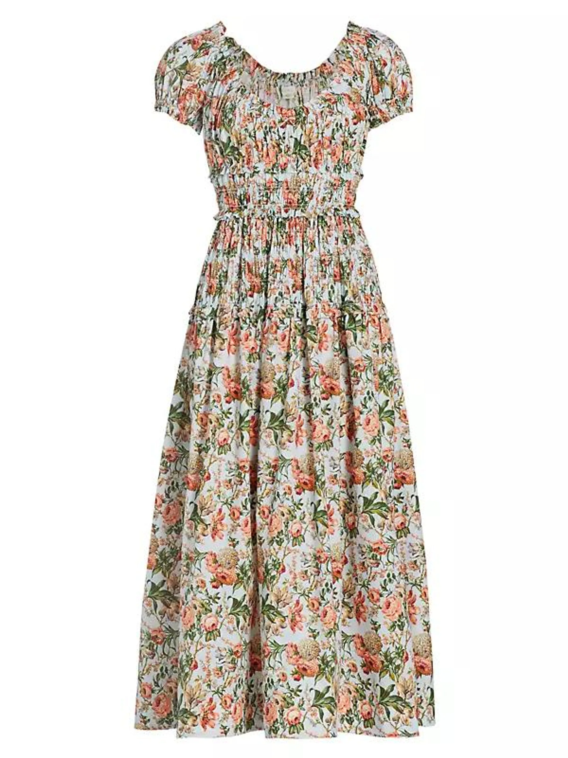 Leanne Floral Midi-Dress Dress