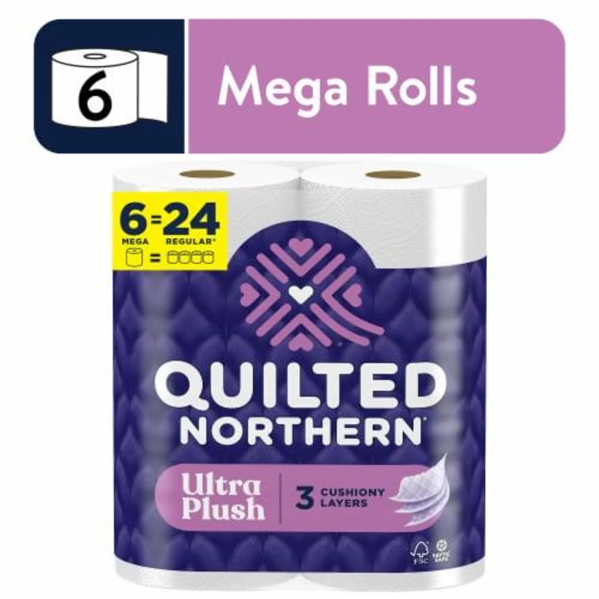 Quilted Northern® Ultra Plush Premium Comfort Toilet Paper Mega Rolls