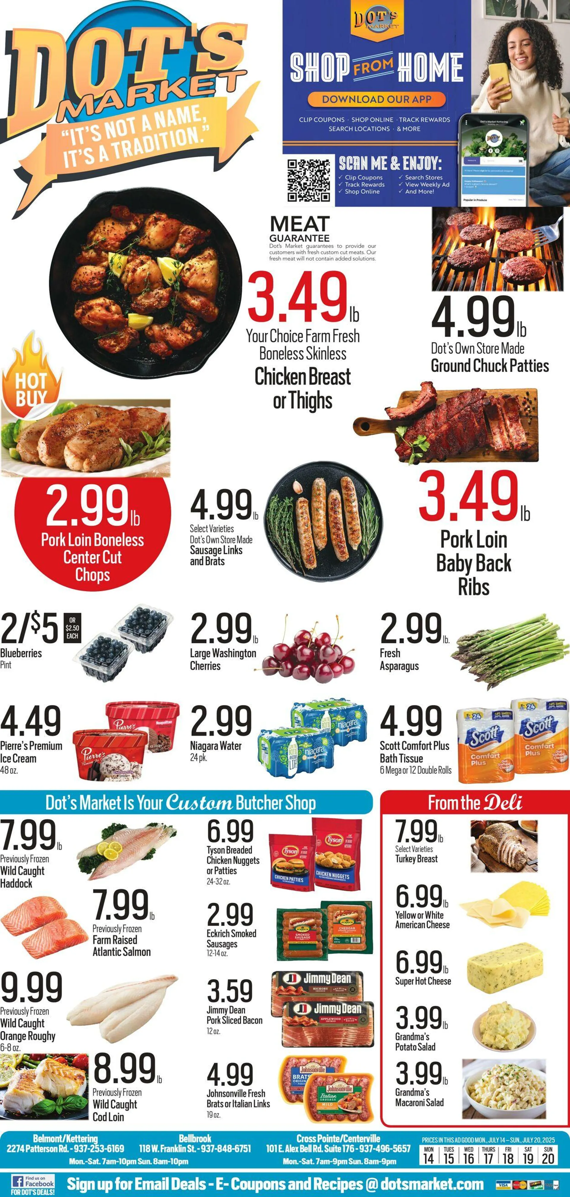 Weekly ad Dot's Market from July 16 to July 30 2025 - Page 1