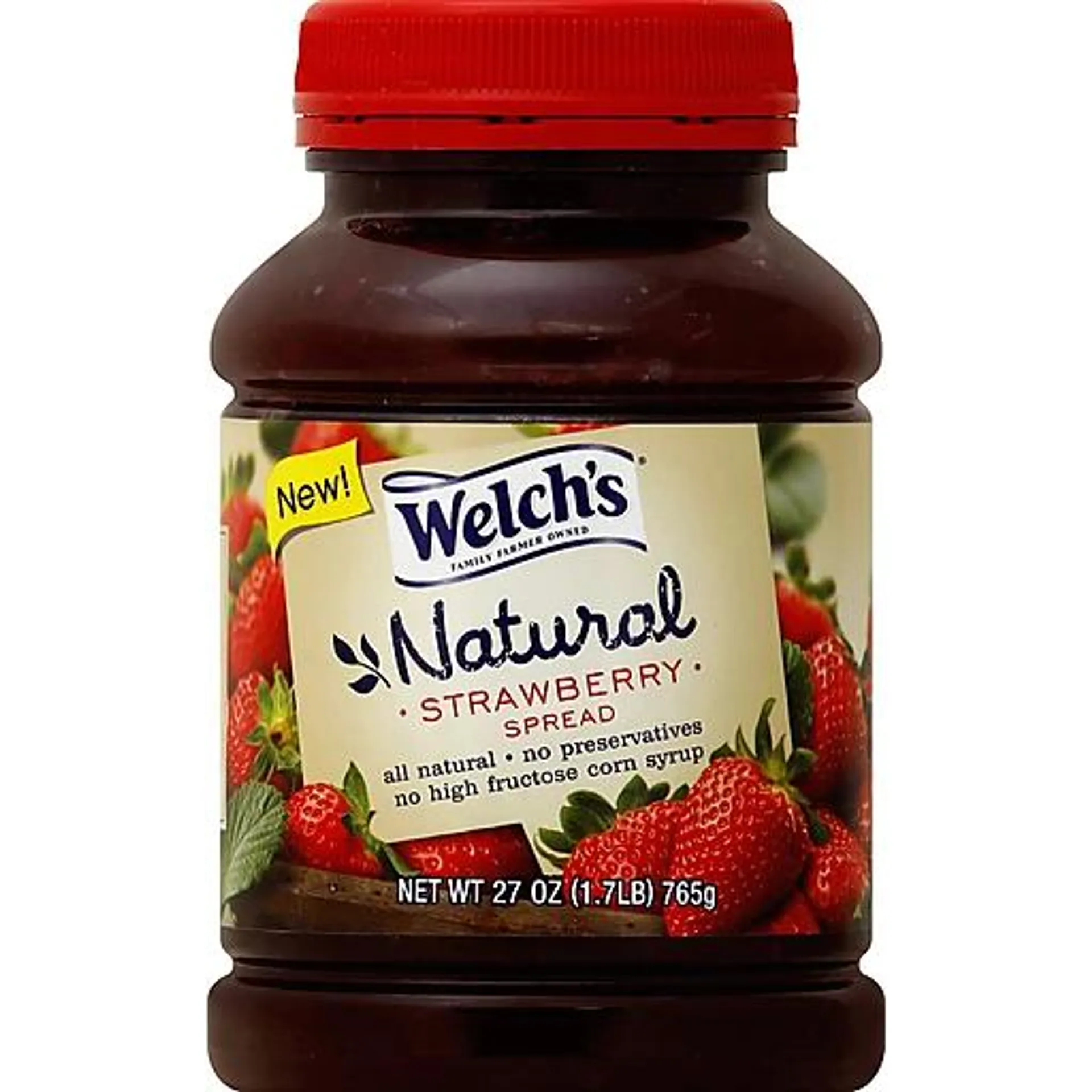 Welch's® Natural Strawberry Spread 27 oz. Jar