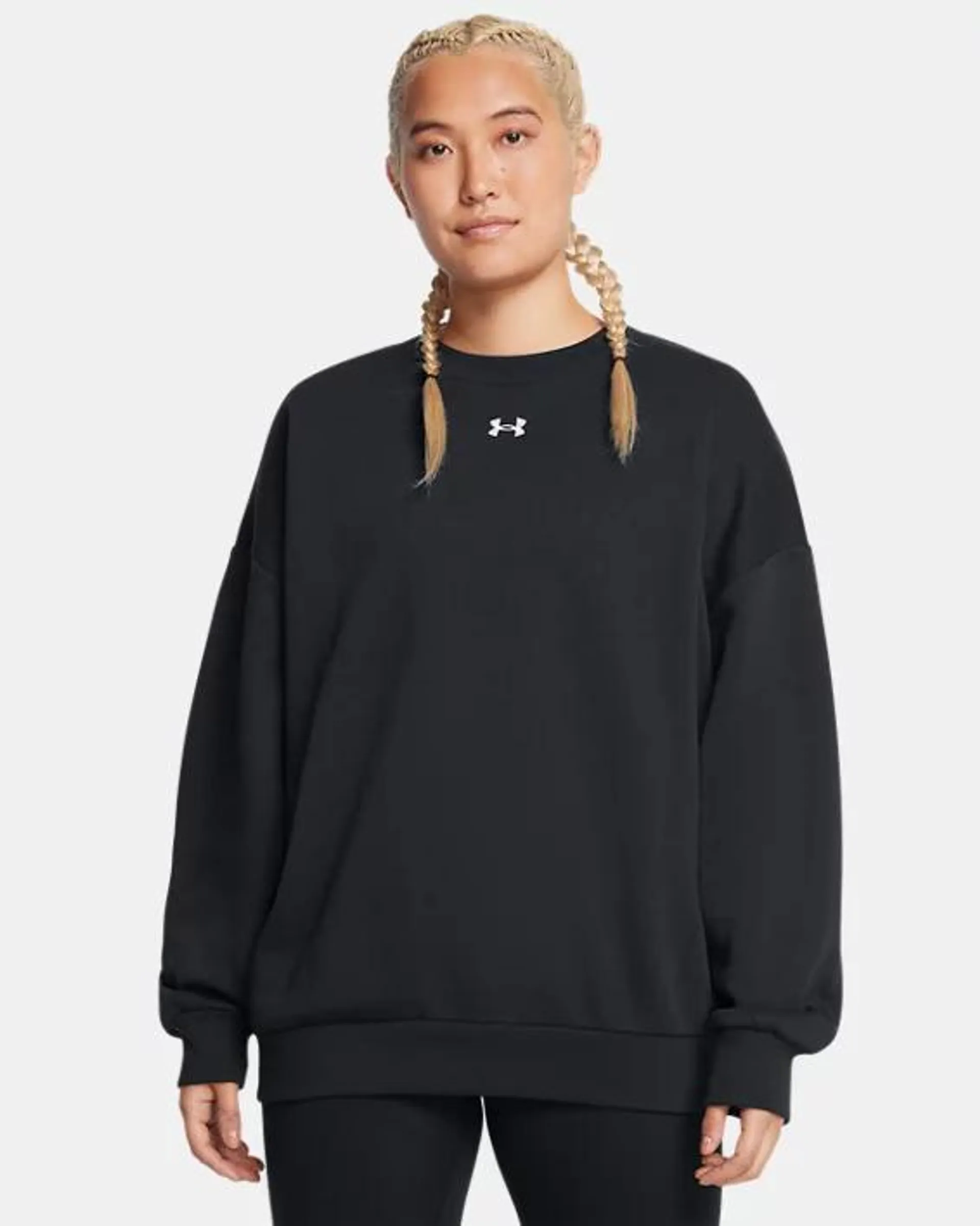 Women's UA Rival Fleece Oversized Crew