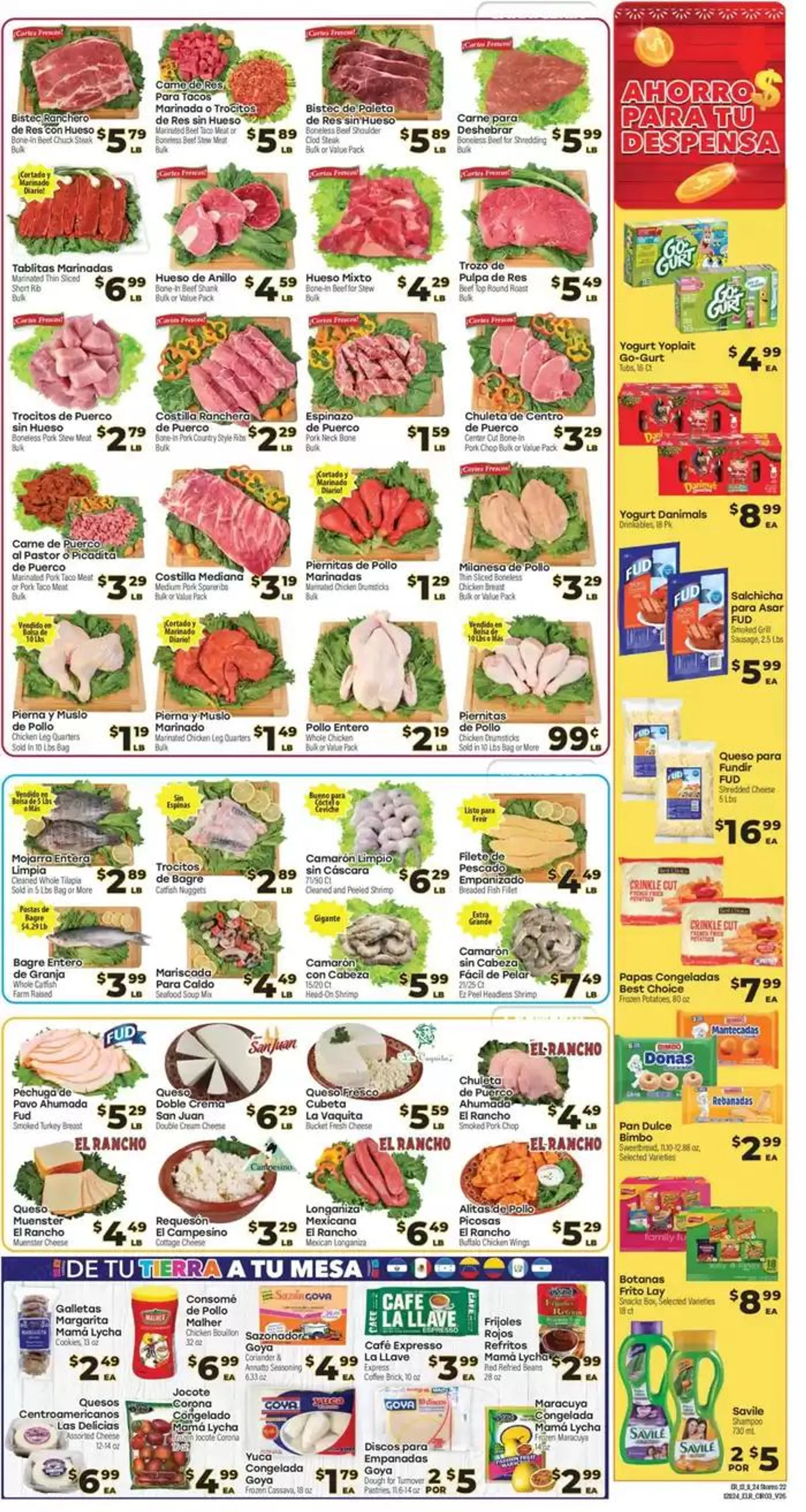 Weekly ad Supermercado El Rancho Weekly ad from December 11 to December 25 2024 - Page 3