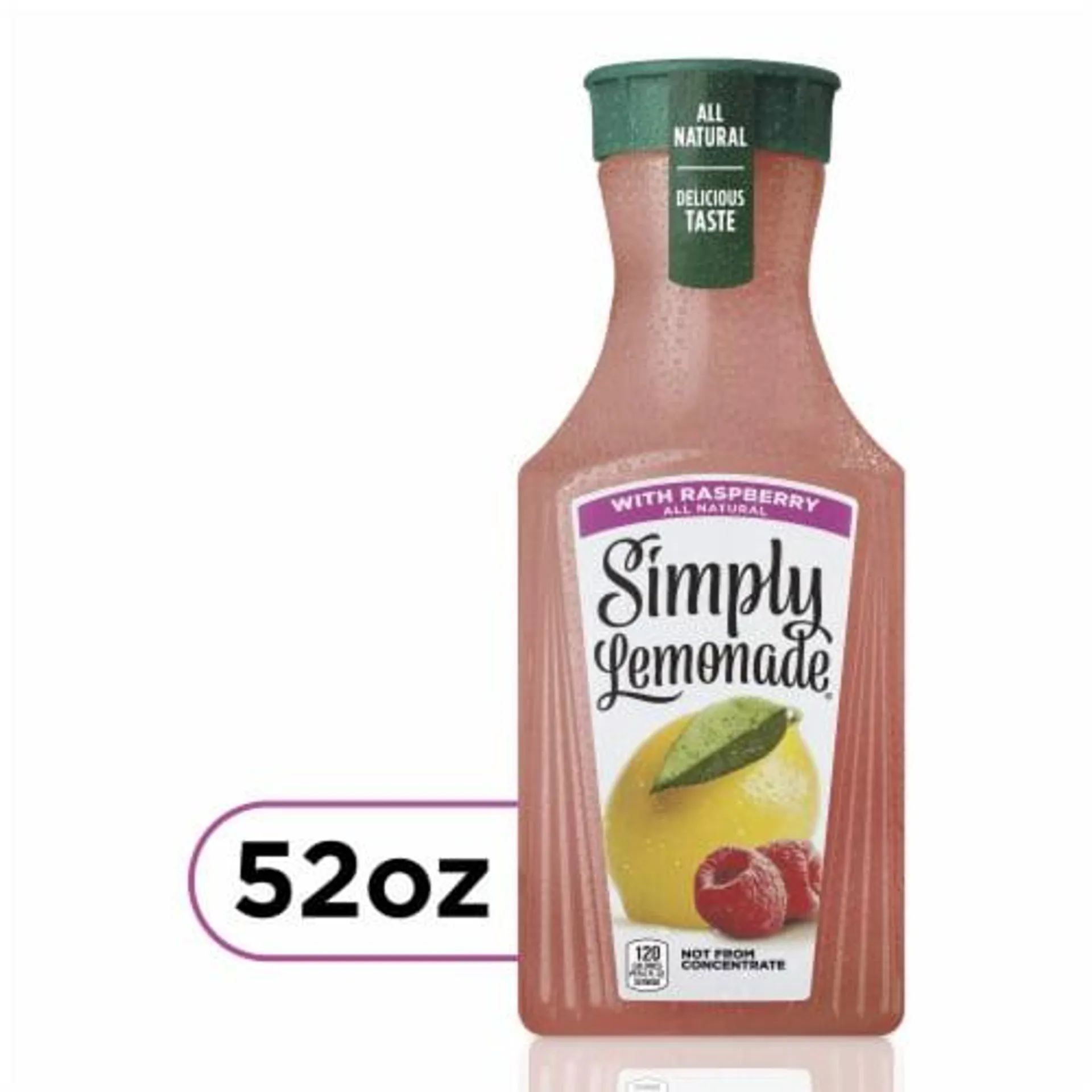 Simply Lemonade With Raspberry All Natural Non-Gmo