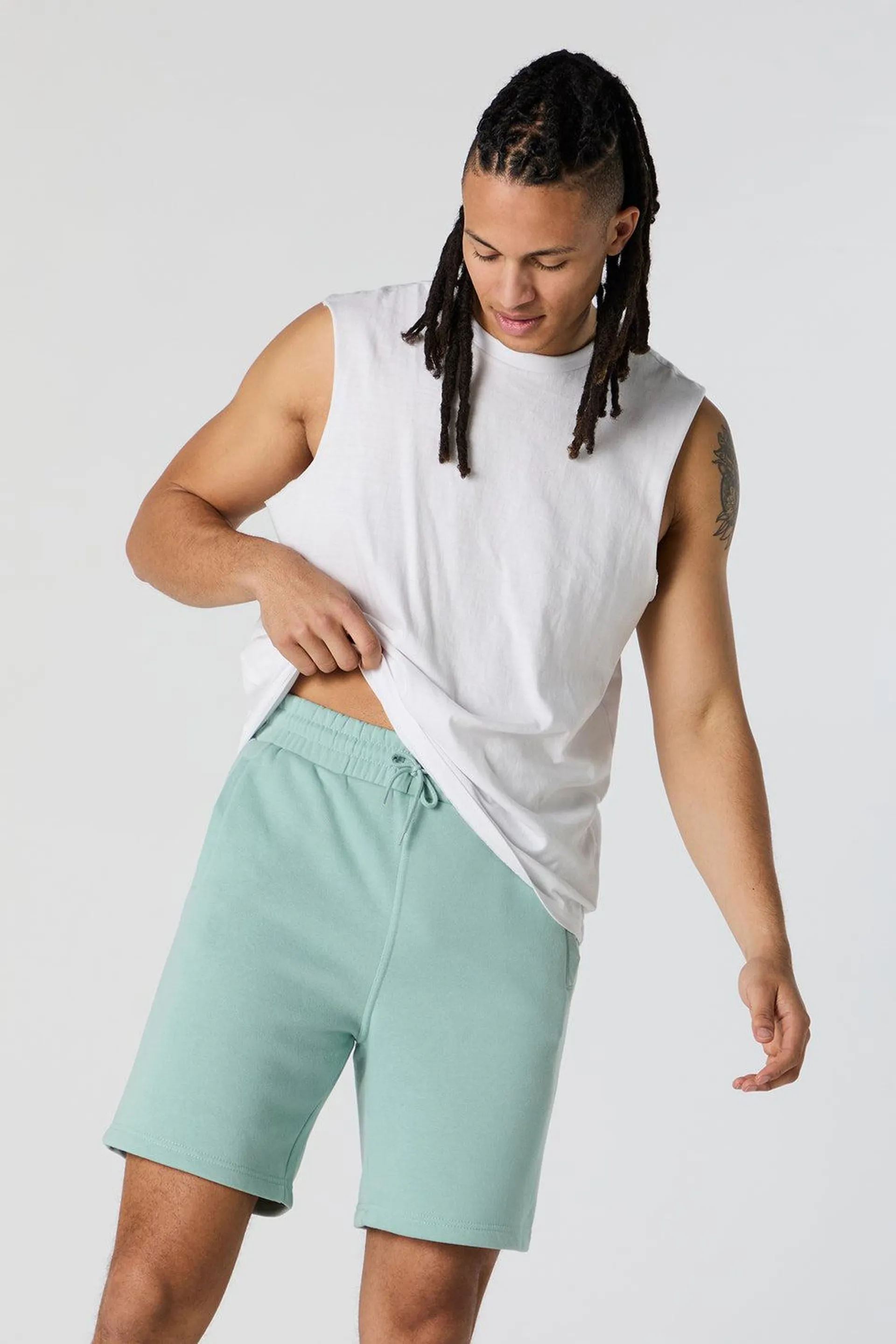 Everyday Solid Fleece Short