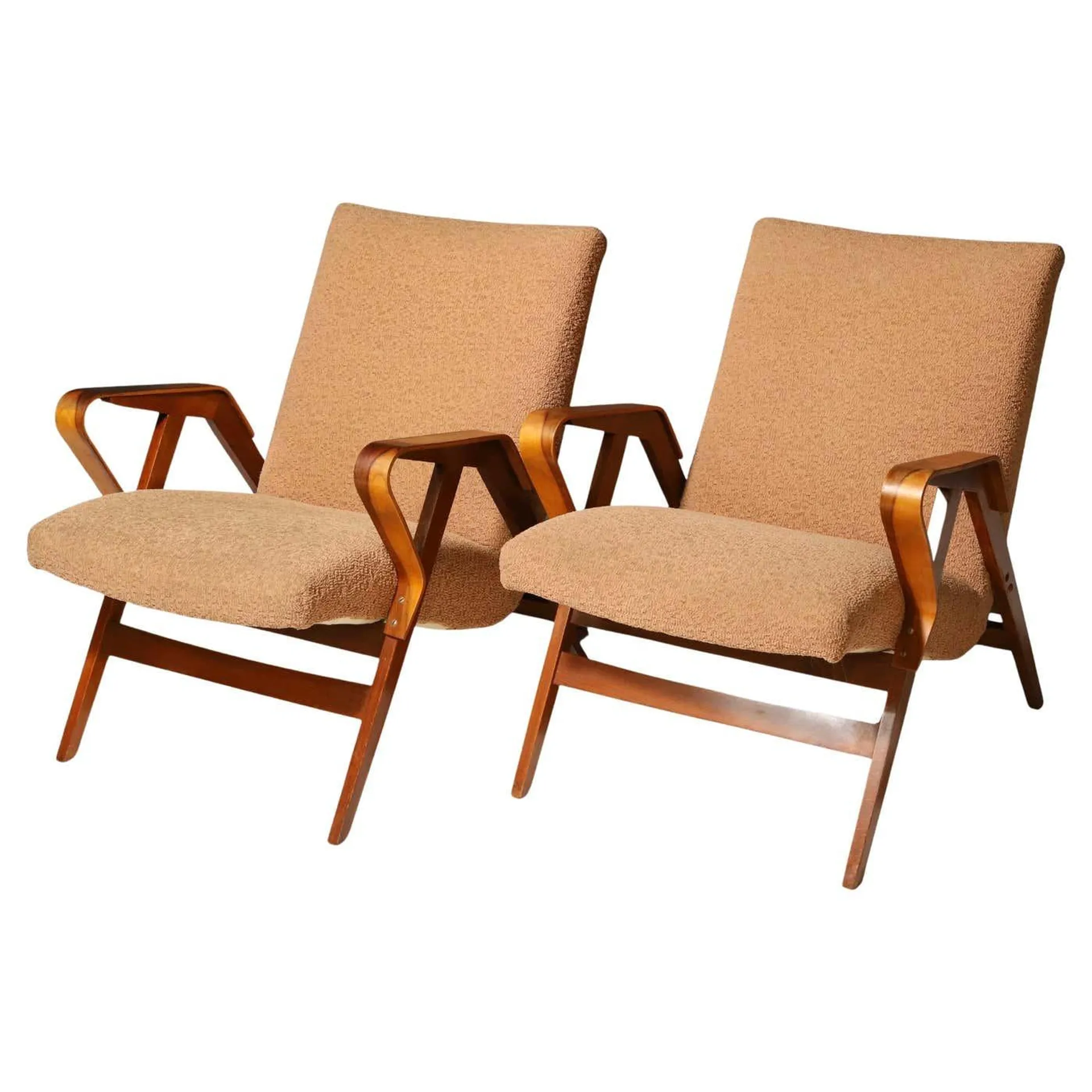 Pair of armchairs by František Jirák for TATRA nabytok, 1970´s, Czechoslovakia