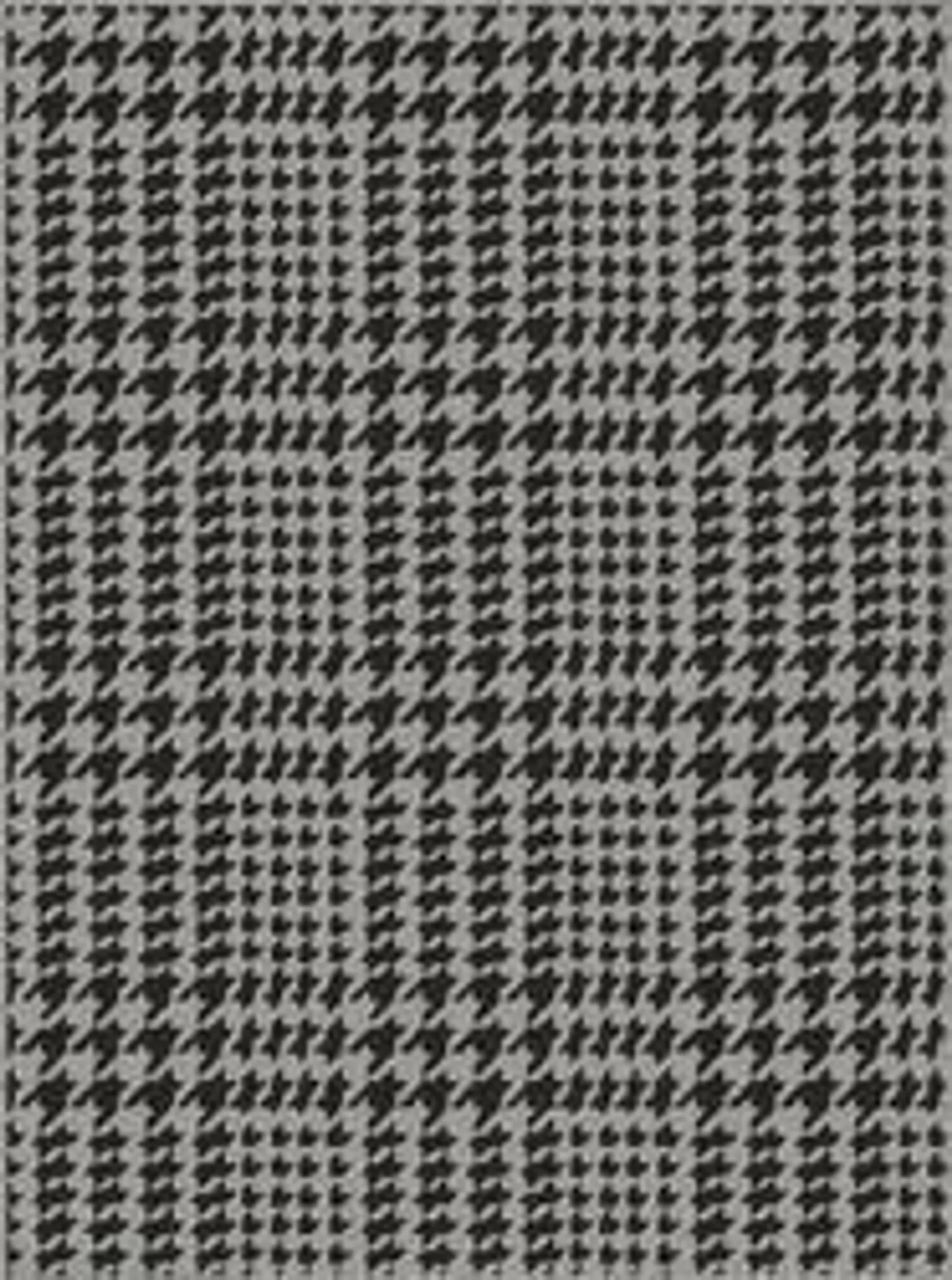 U-Carpet London Ebony 3' x 4' Accent Rug