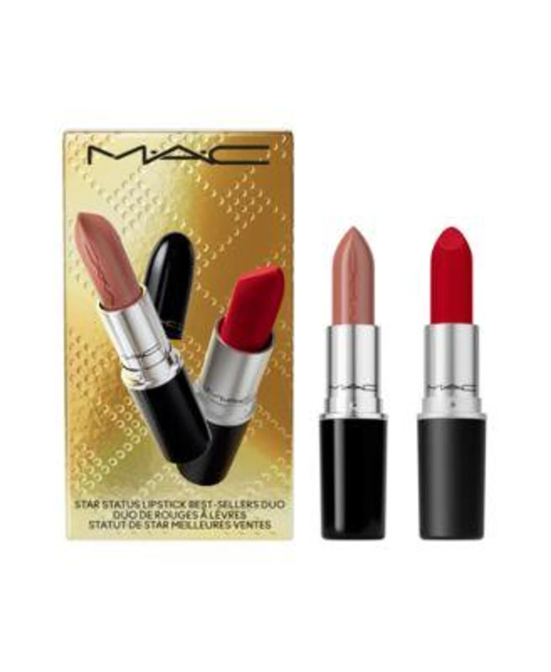 2-Pc. Full Size Star Status Lustreglass + Retro Matte Lipstick Holiday Set, Created for Macy's