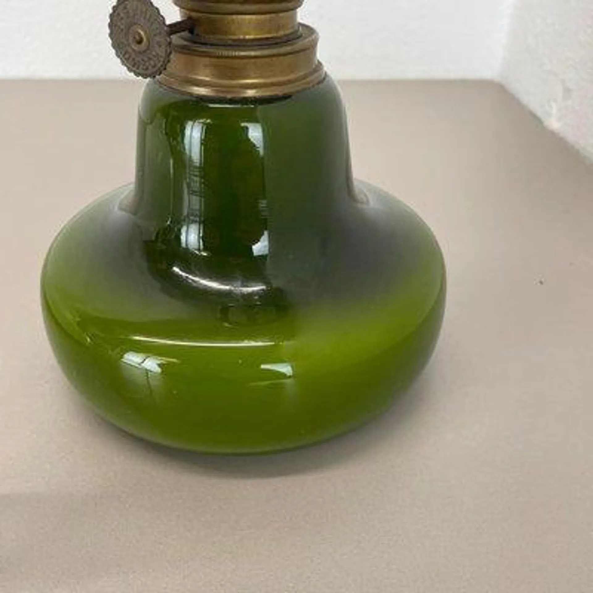 Vintage Oline Oil Table Light attributed to Fog & Mørup, Denmark, 1960s