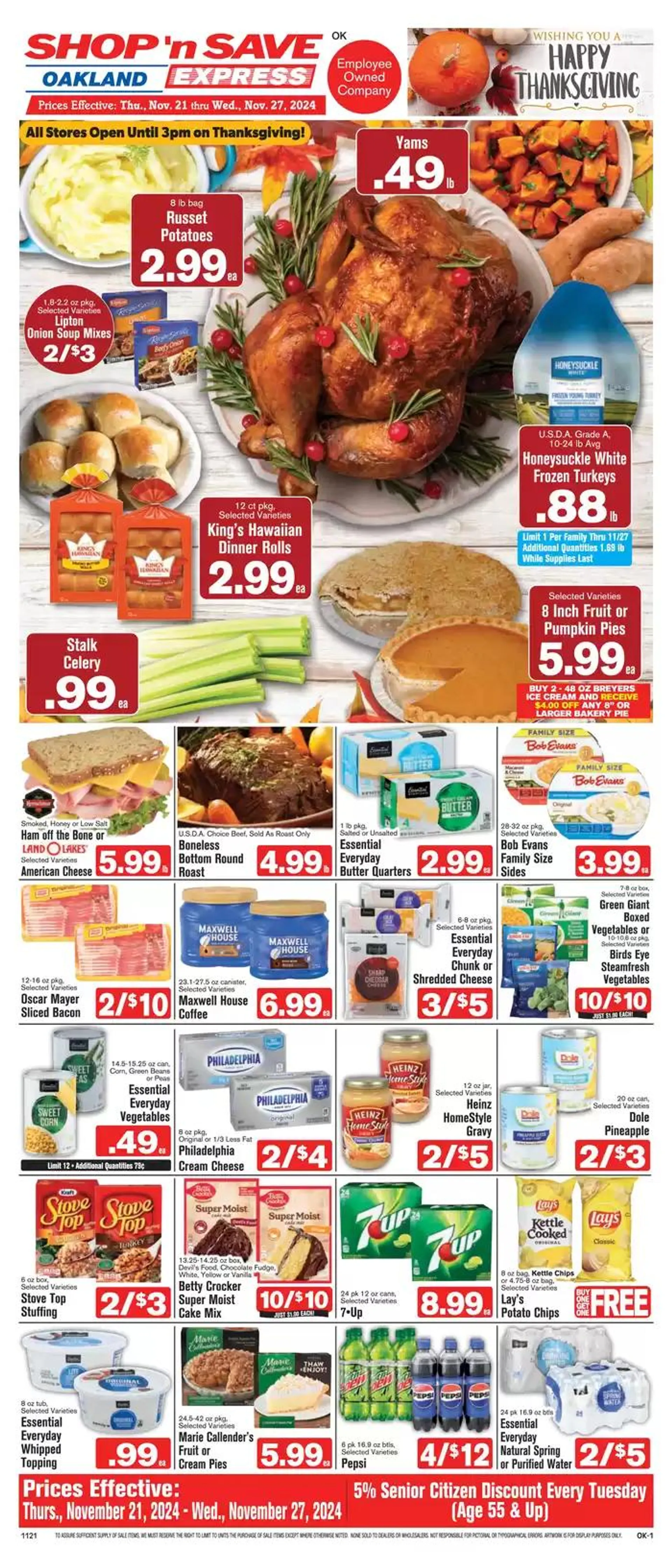 Weekly ad Exclusive deals for our customers from November 21 to December 5 2024 - Page 1