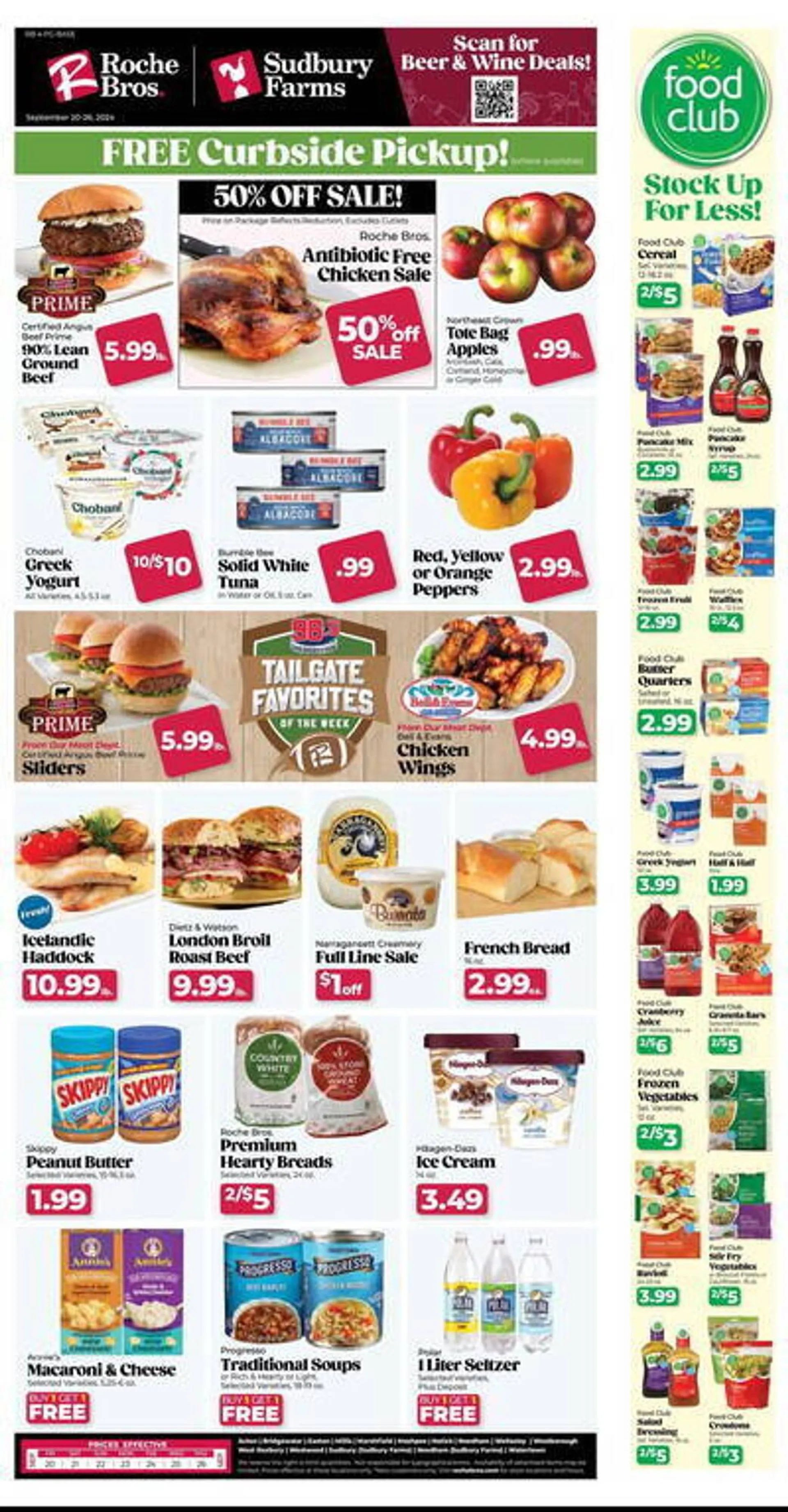 Roche Bros Weekly Ad - 1