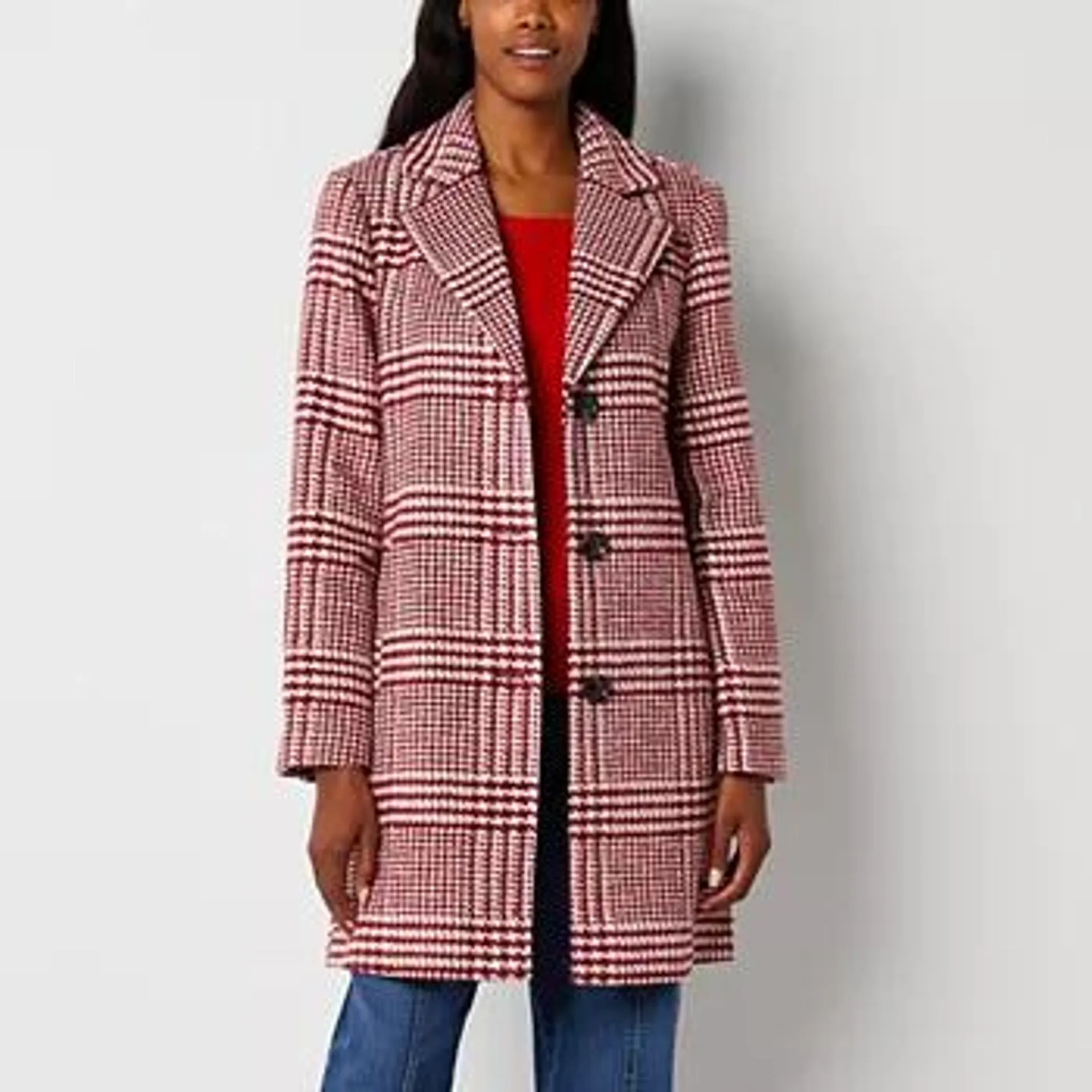 Liz Claiborne Womens Midweight Trench Coat