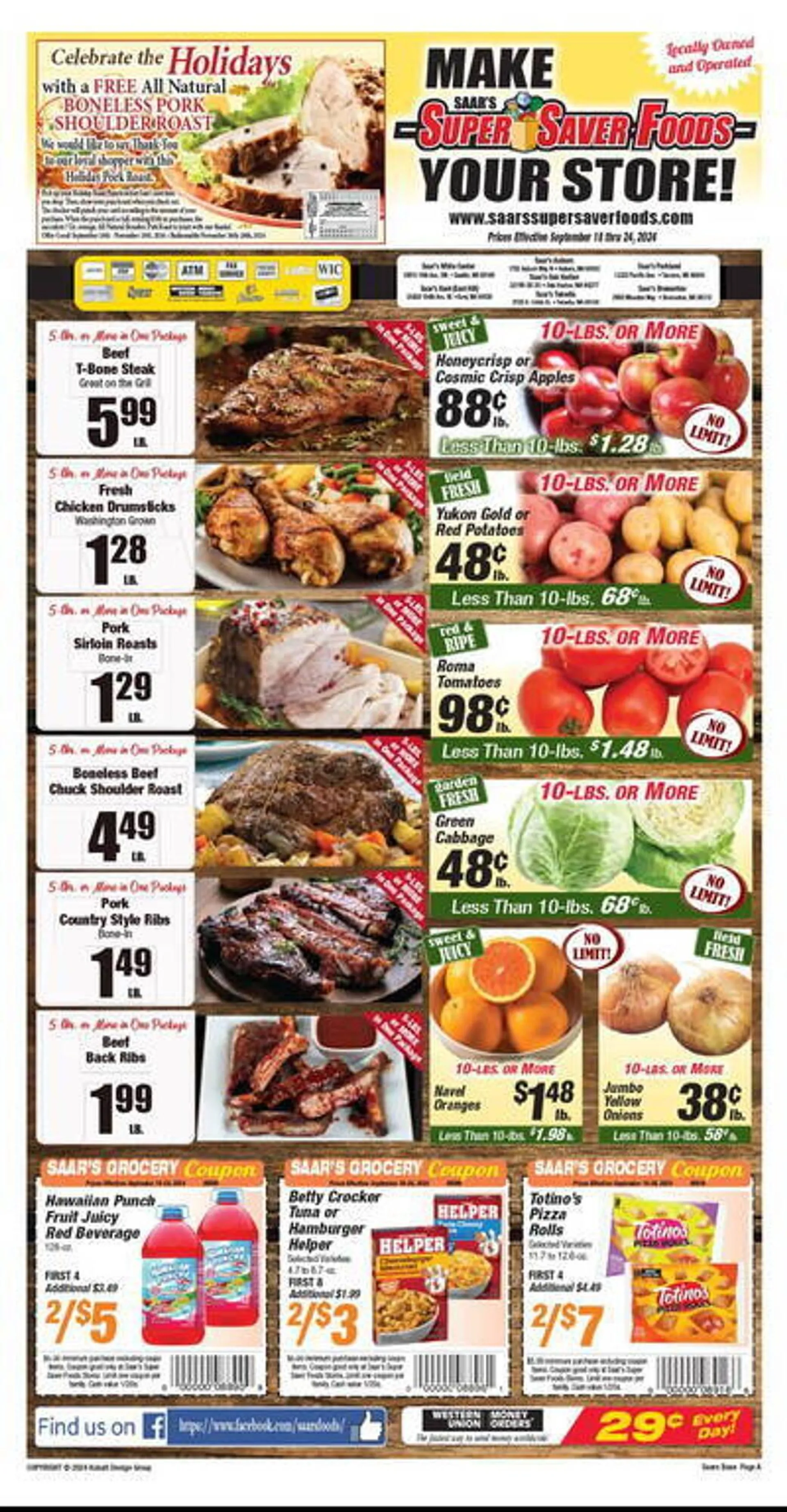 Super Saver Weekly Ad - 1