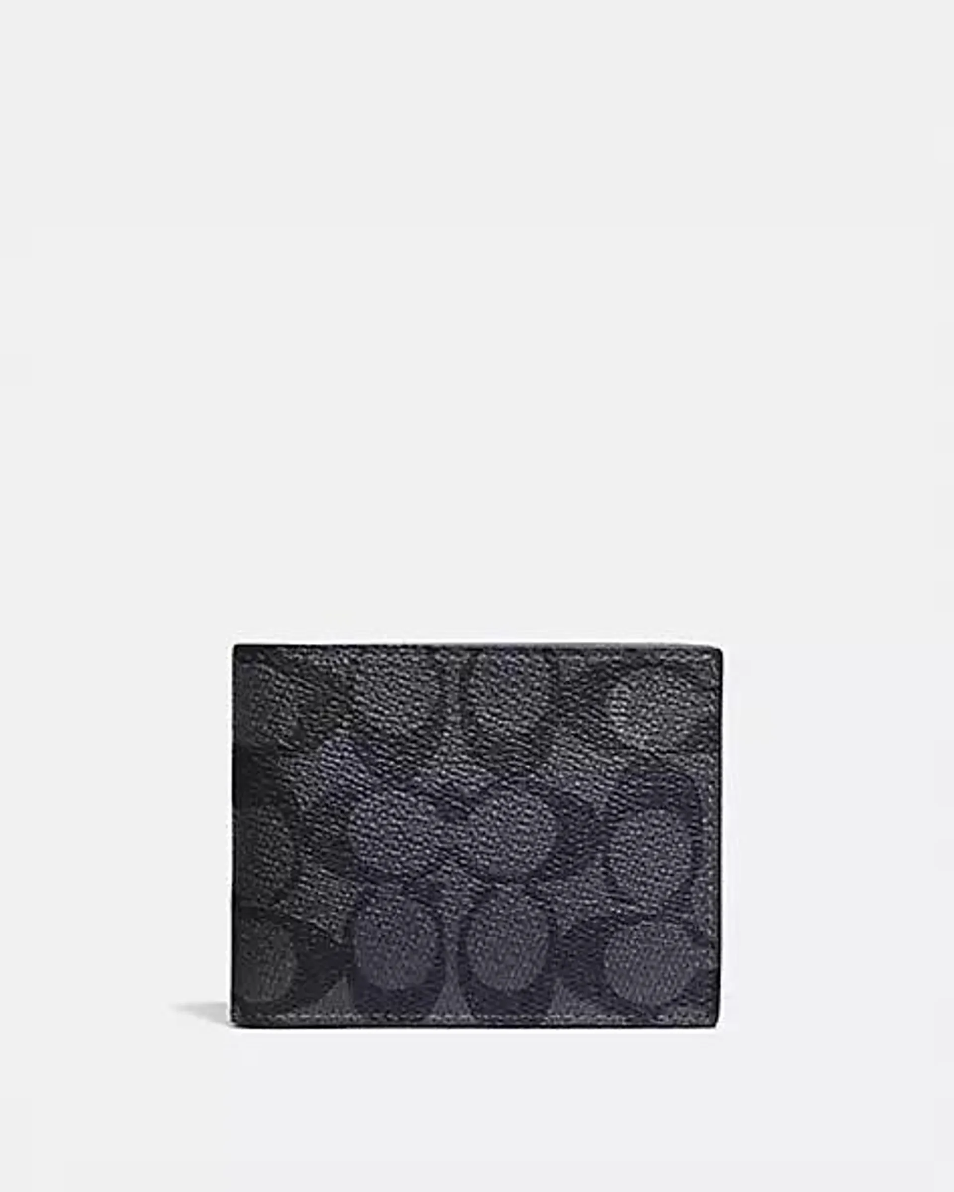 Slim Billfold Wallet In Signature Canvas