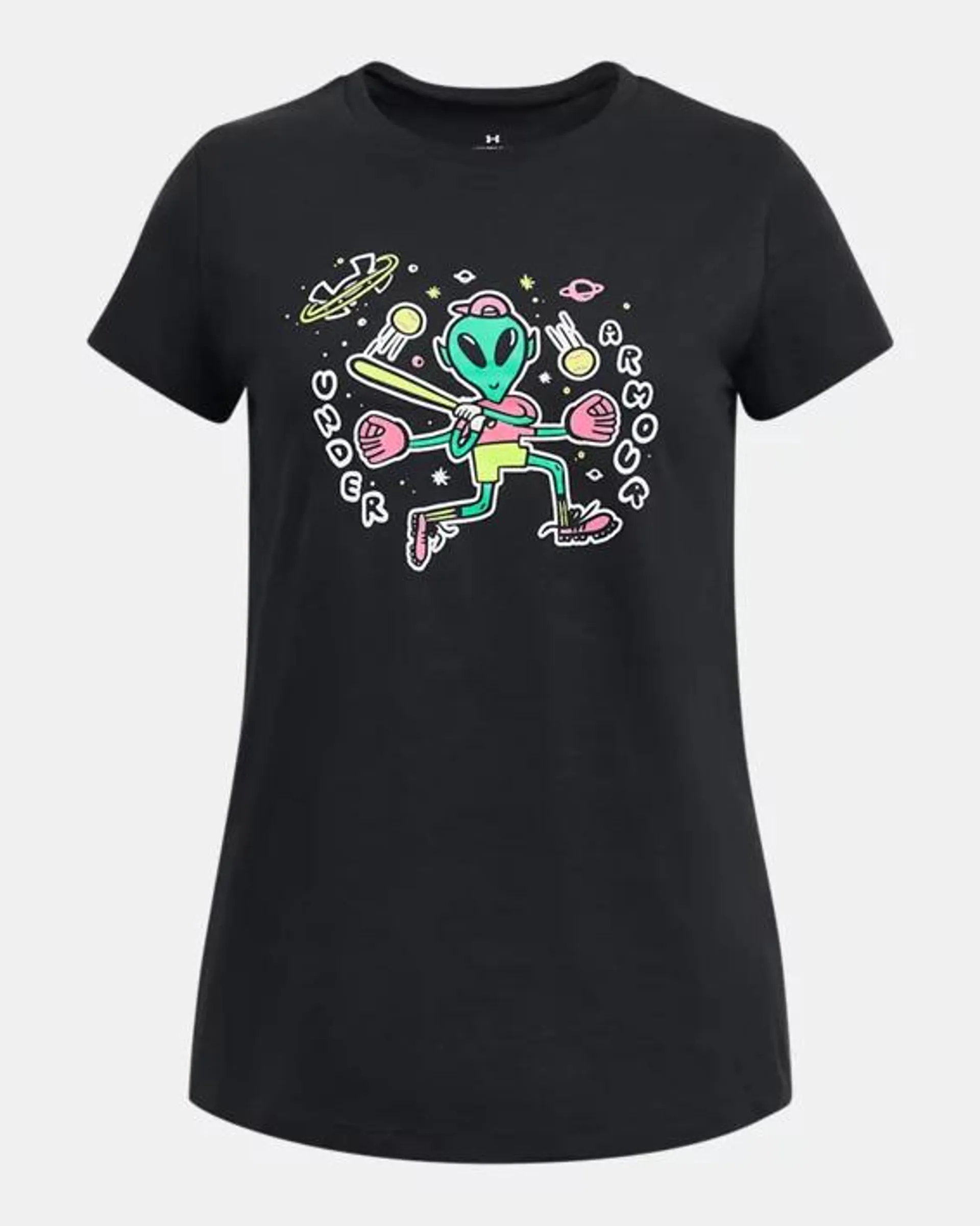 Girls' UA Out Of This World Softball Short Sleeve