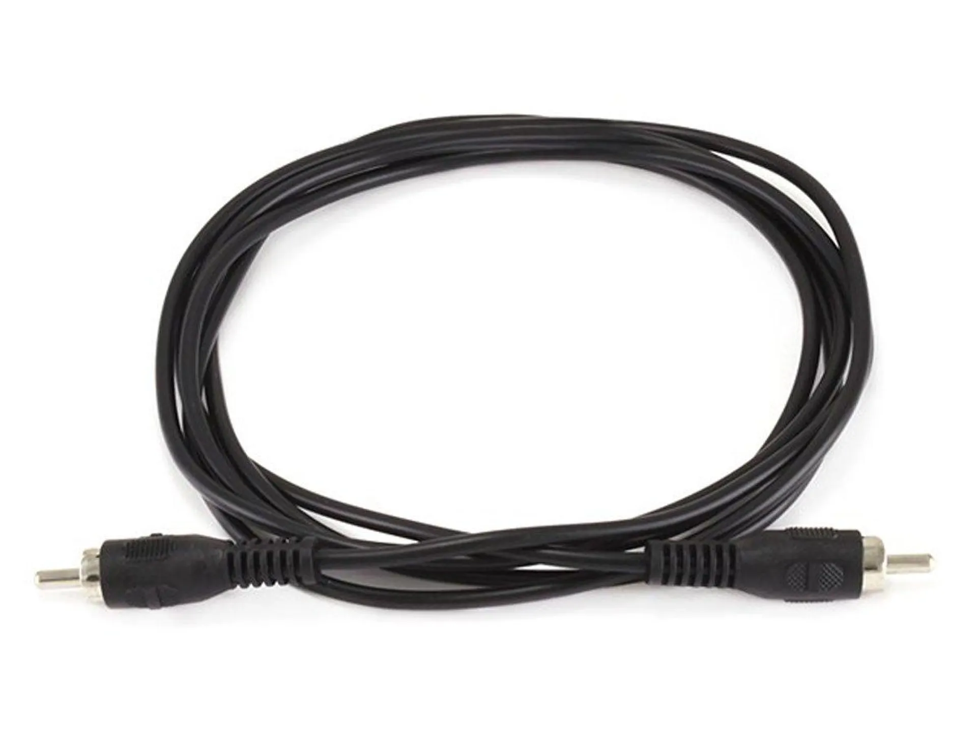 Monoprice 6ft RCA Plug/Plug M/M Cable - Black