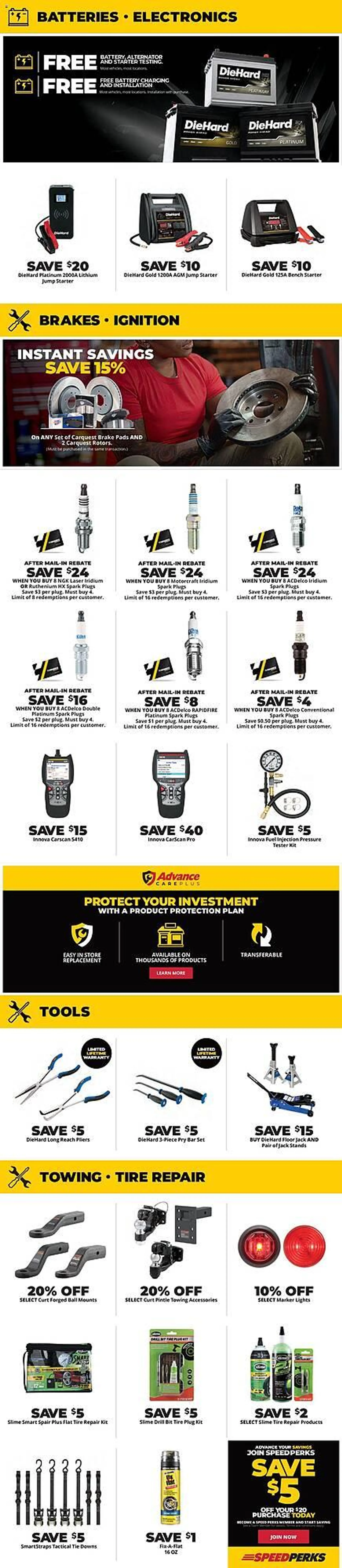 Weekly ad Advance Auto Parts Weekly Ad from August 15 to October 9 2024 - Page 4