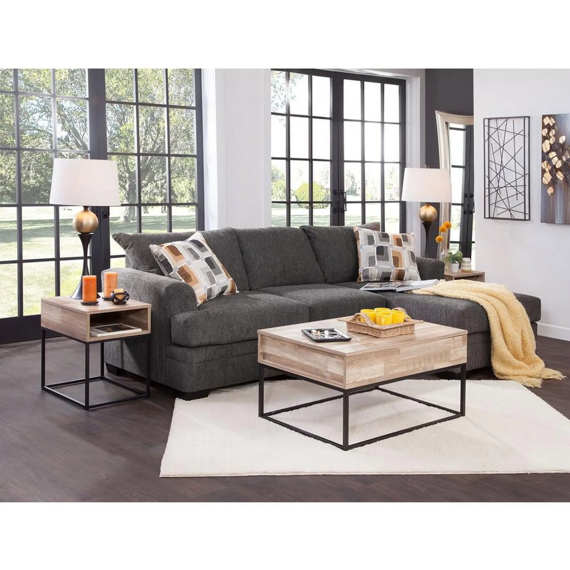 2 - Piece Kendall Chaise Sofa