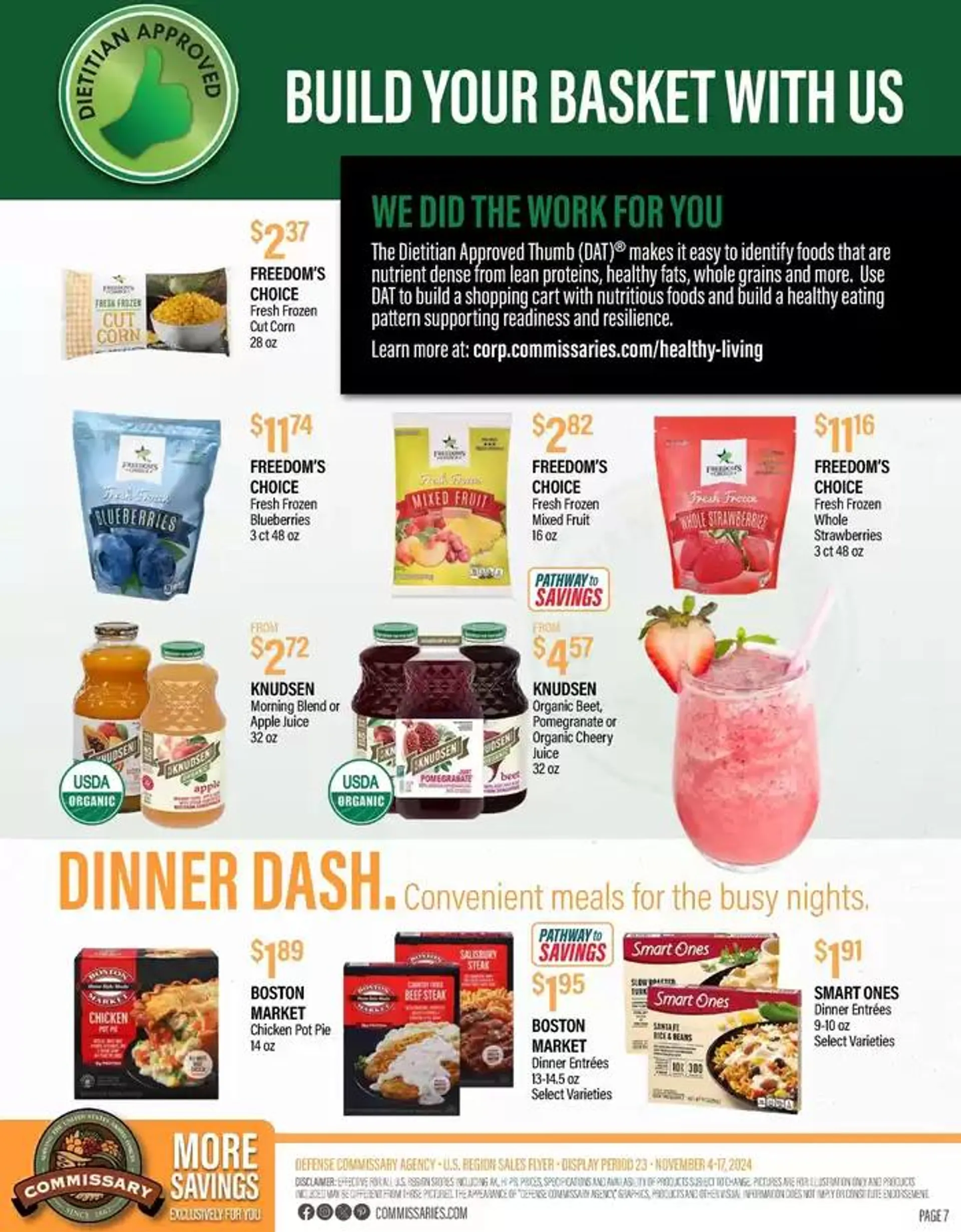 Weekly ad Flyer Commissary from November 4 to November 17 2024 - Page 7