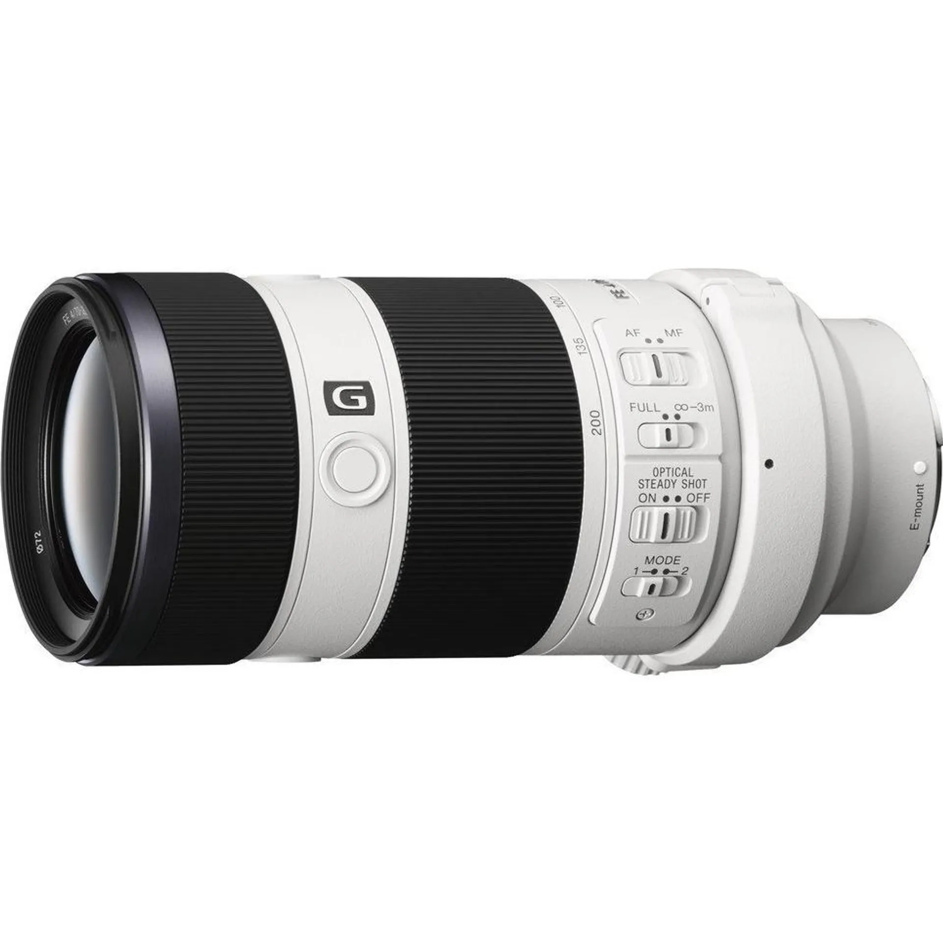 Sony 70-200mm Full Frame F4 G OIS Interchangeable E-Mount Lens for Sony Alpha Cameras