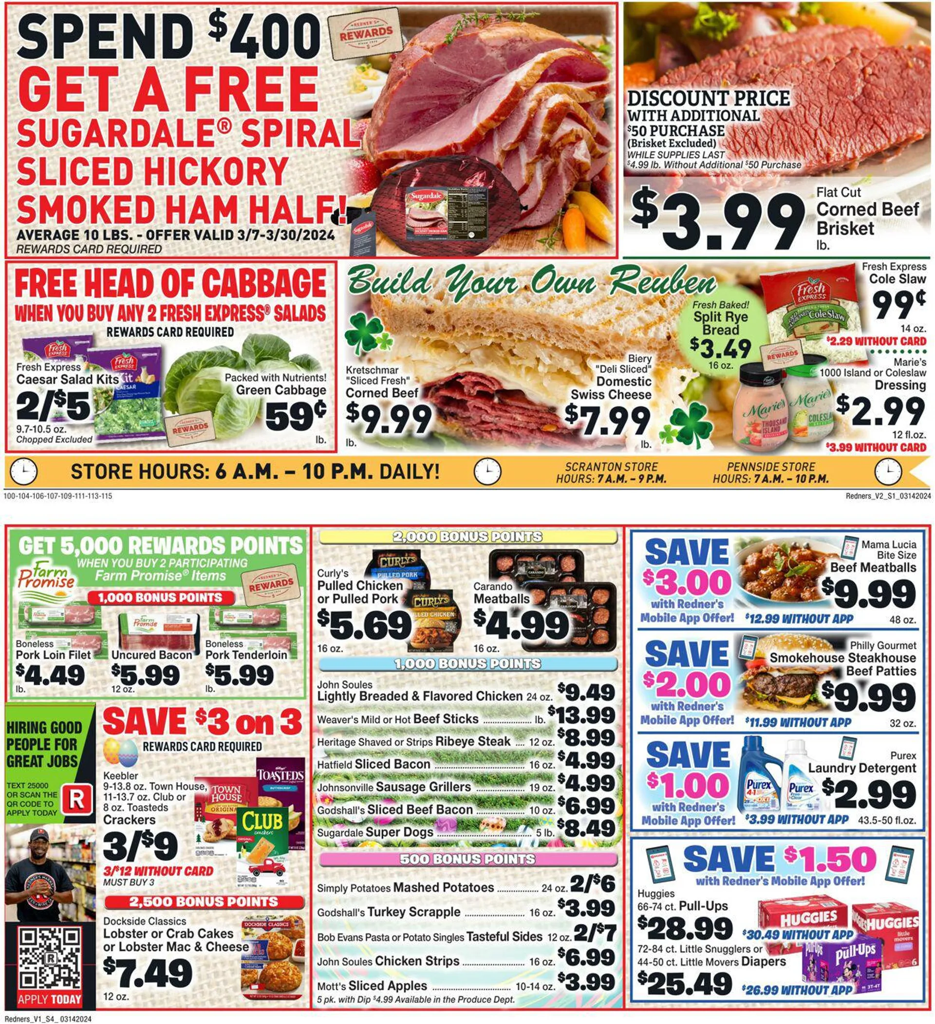 Weekly ad Redner’s Warehouse Market Current weekly ad from March 14 to March 20 2024 - Page 2