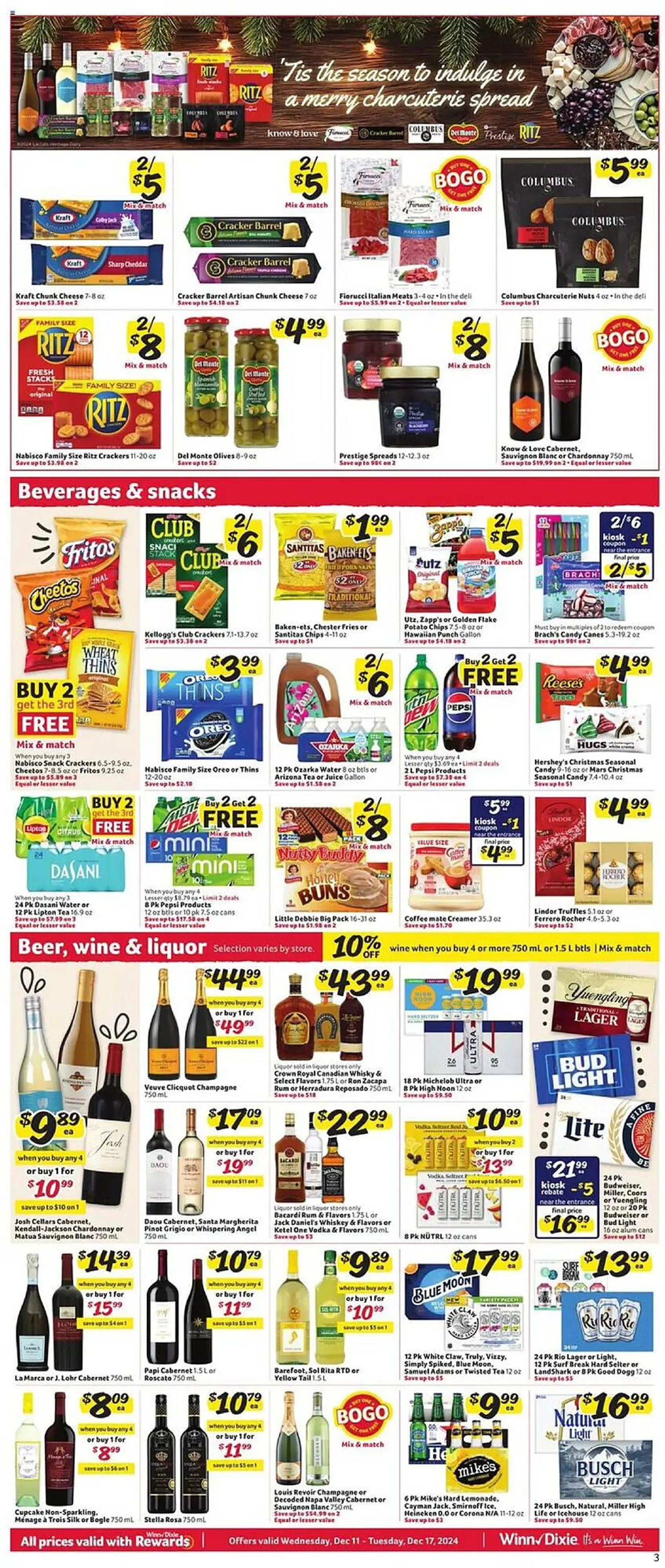 Weekly ad Winn Dixie Weekly Ad from December 11 to December 17 2024 - Page 3