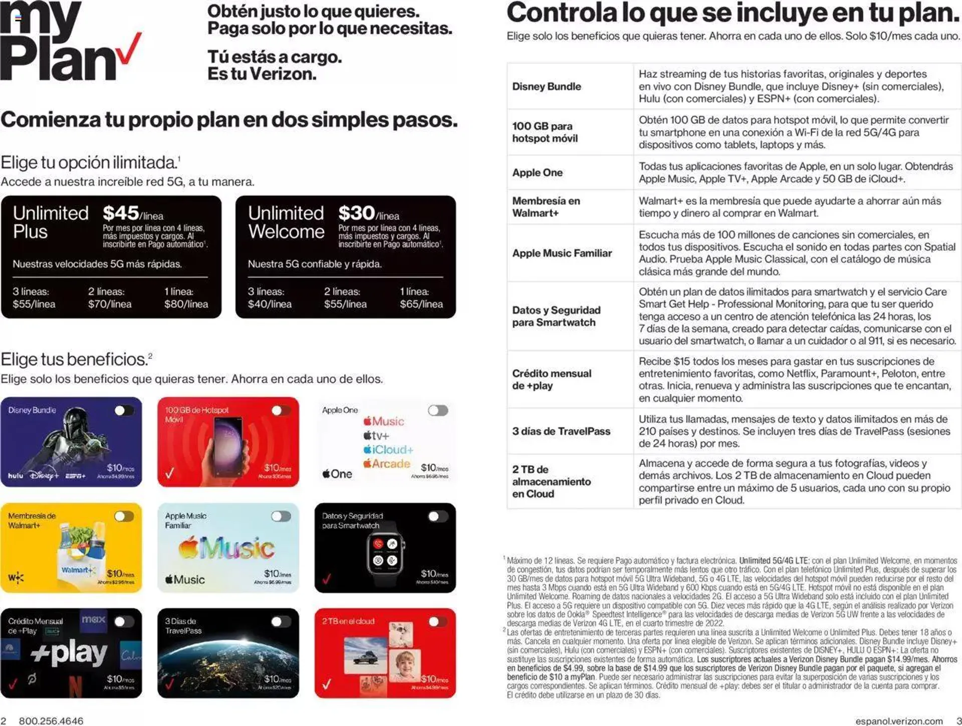 Weekly ad Verizon - Brochure - Spanish from January 1 to March 7 2024 - Page 2